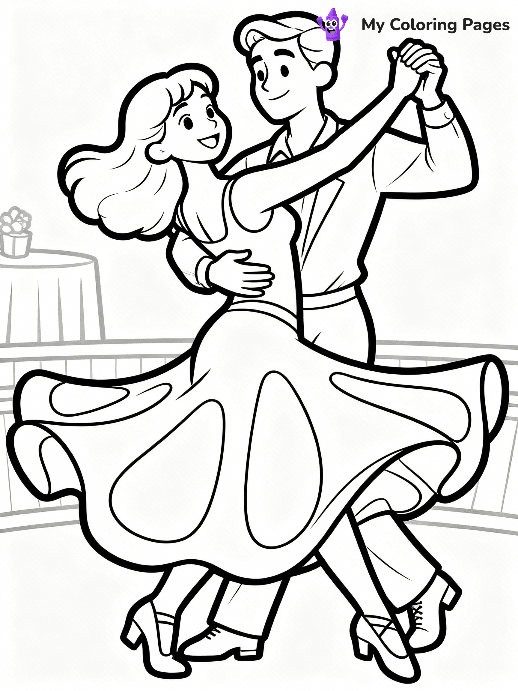 Dance Coloring Pages - 41