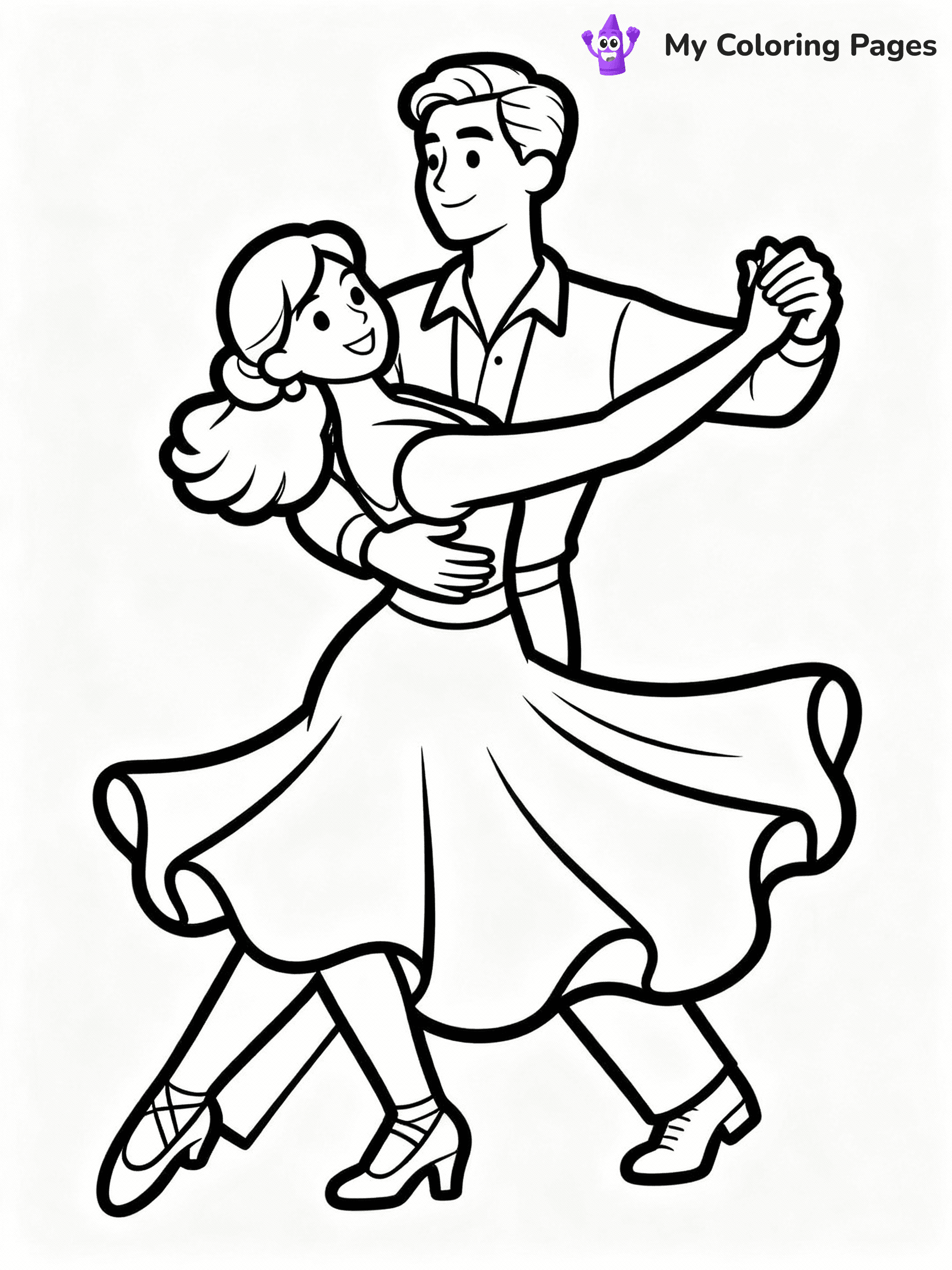 Dance Coloring Pages - 37