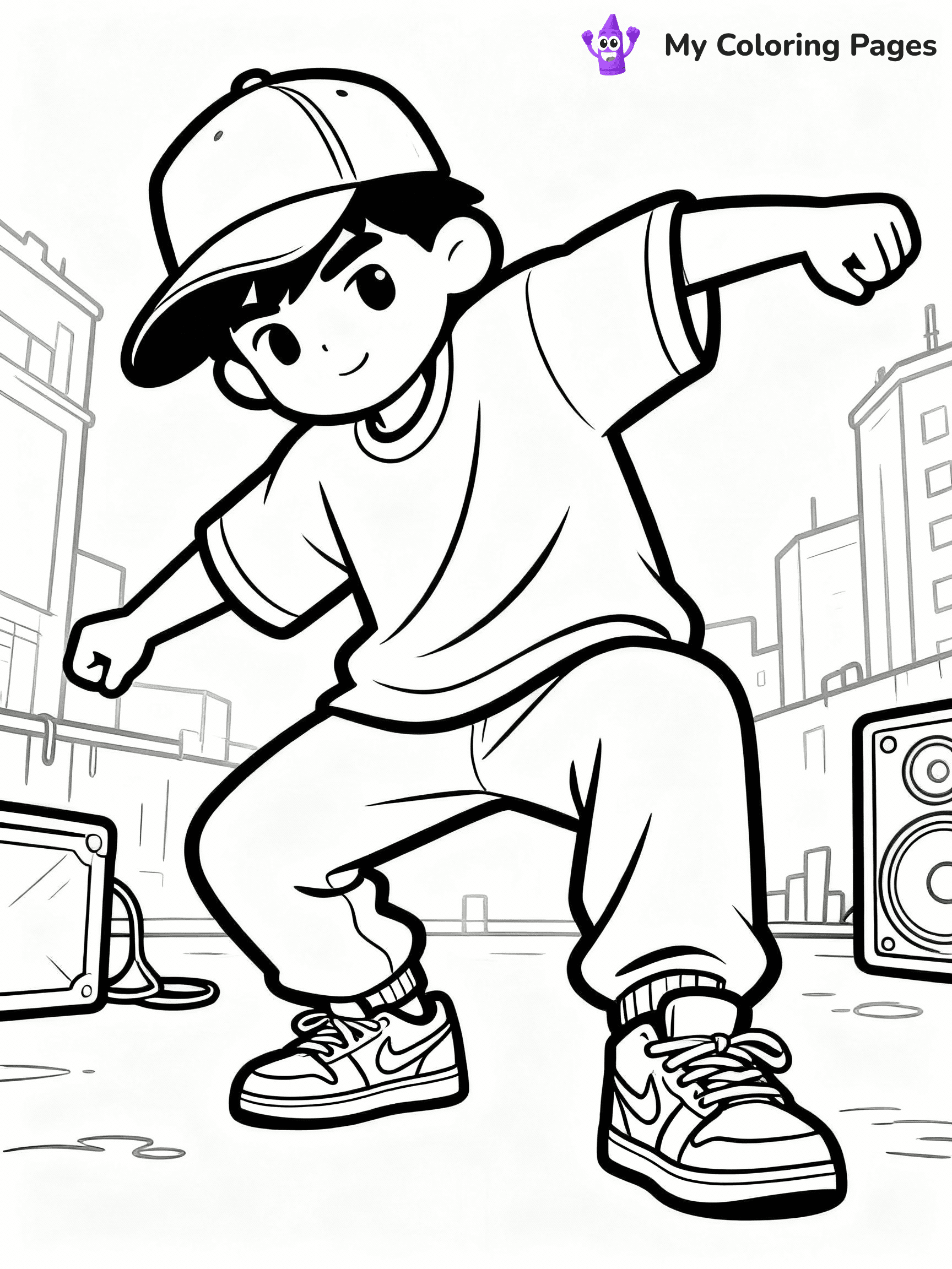 Dance Coloring Pages - 35