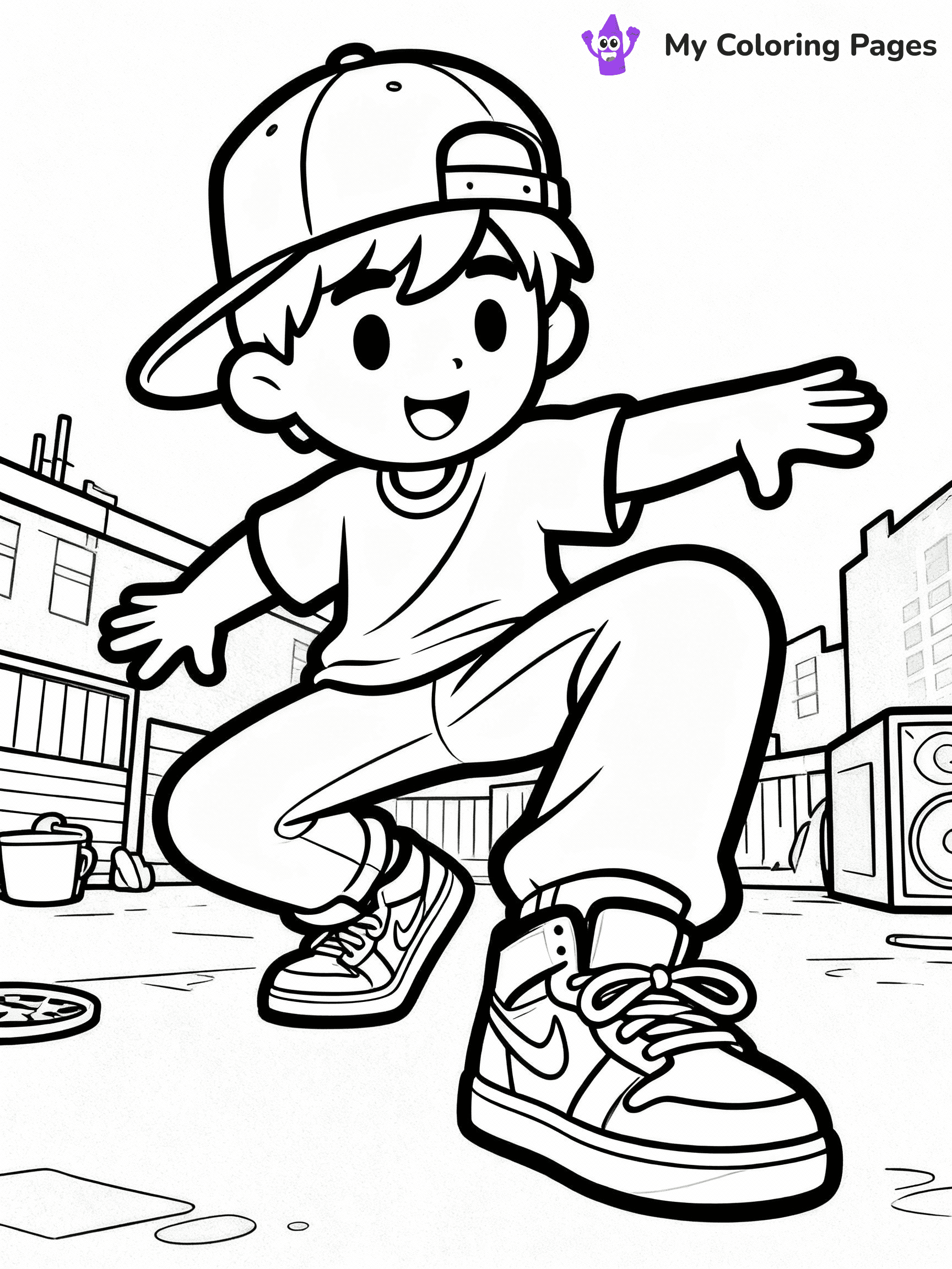 Dance Coloring Pages - 32