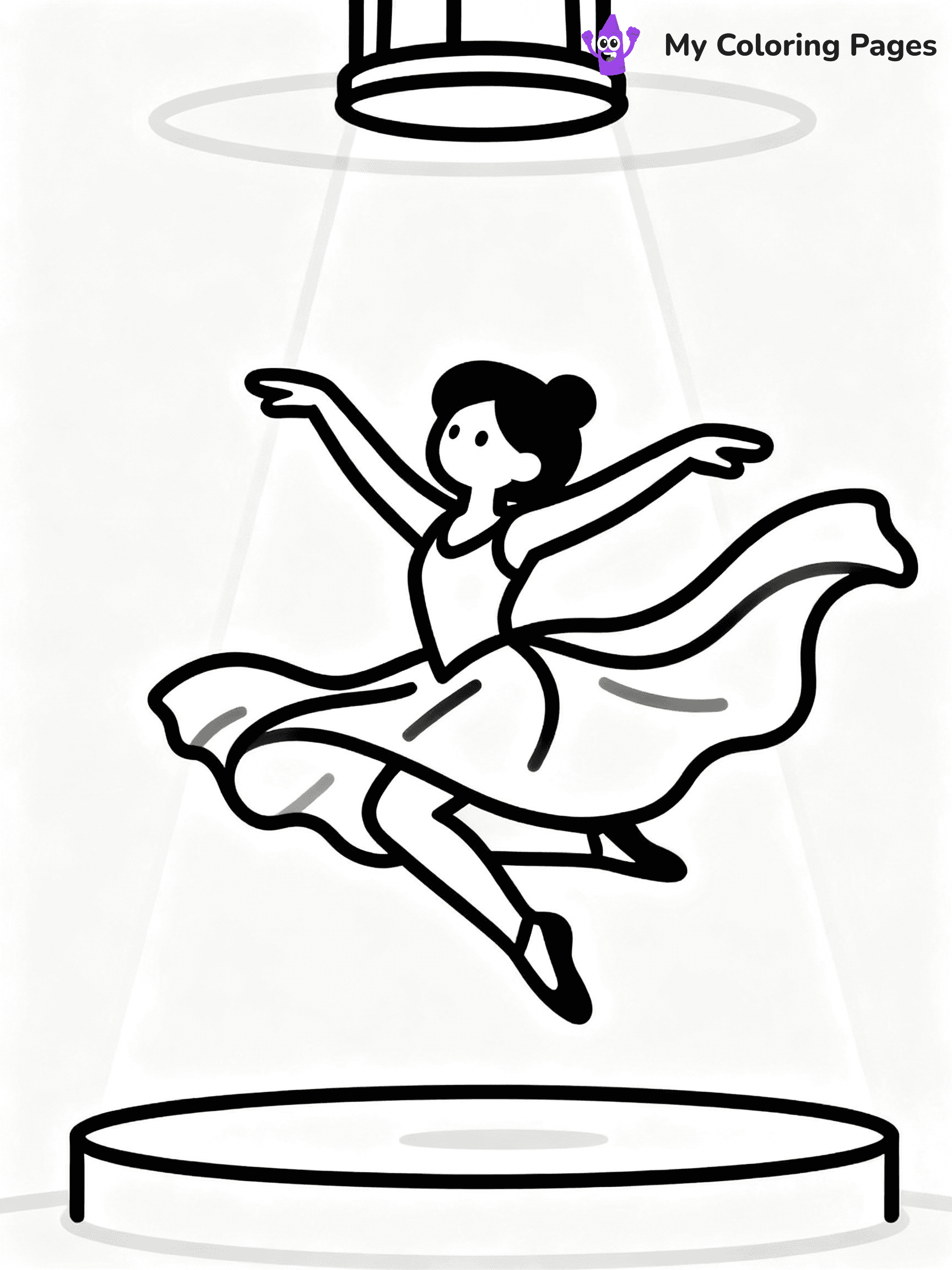 Dance Coloring Pages - 28