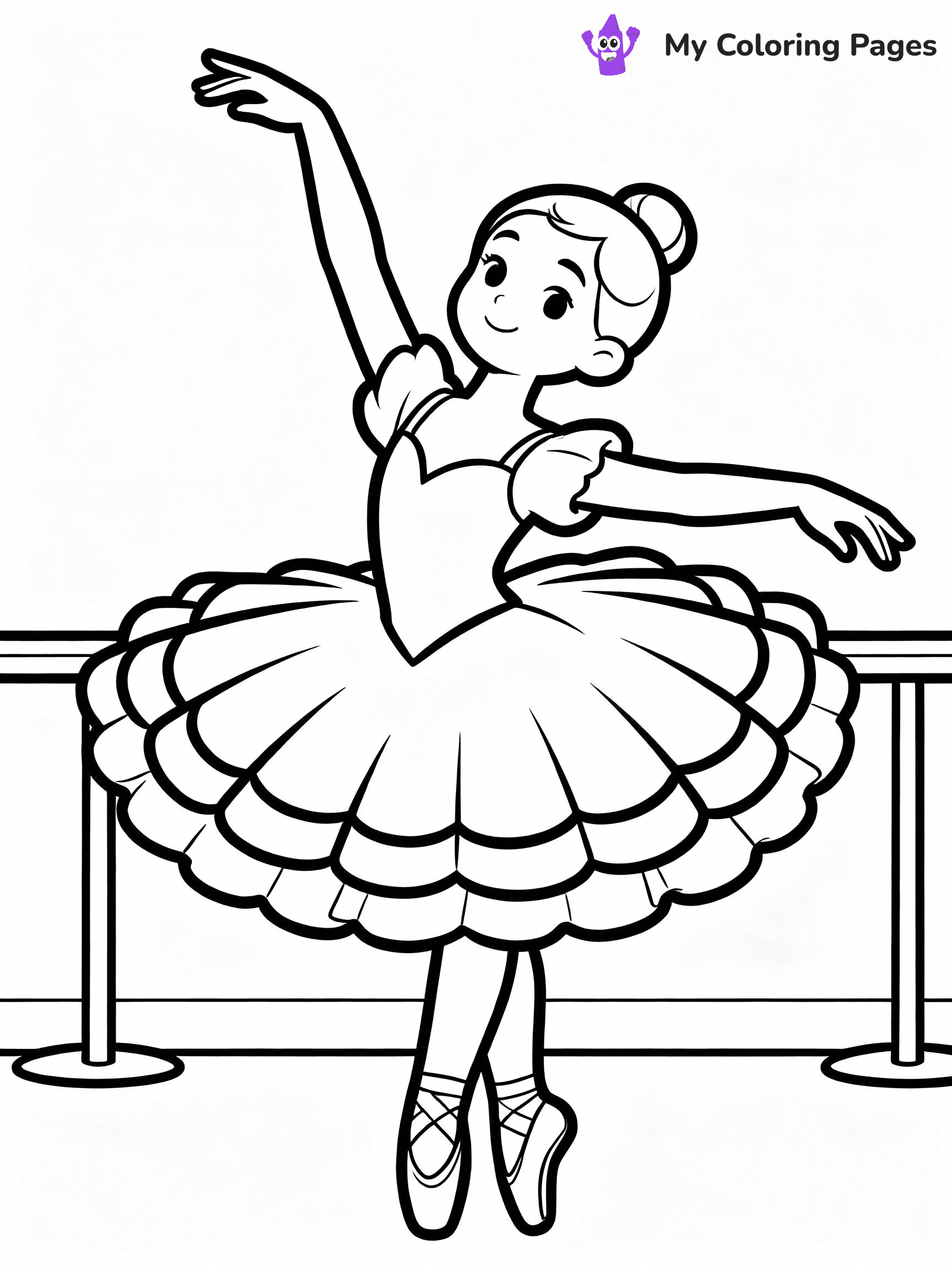 Dance Coloring Pages - 17