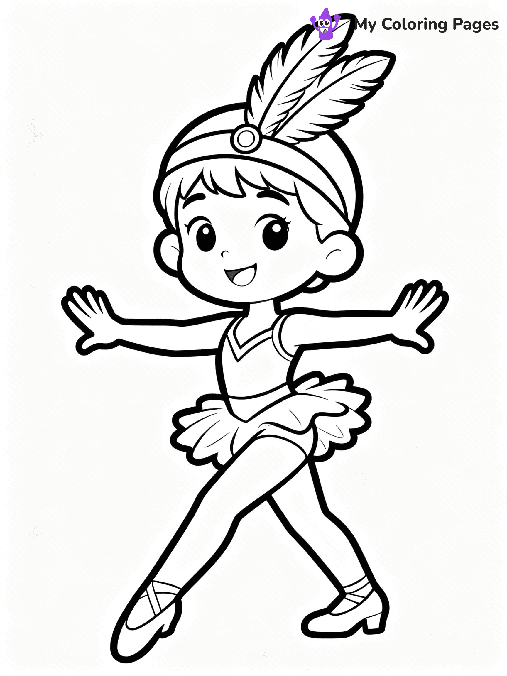 Dance Coloring Pages - 10
