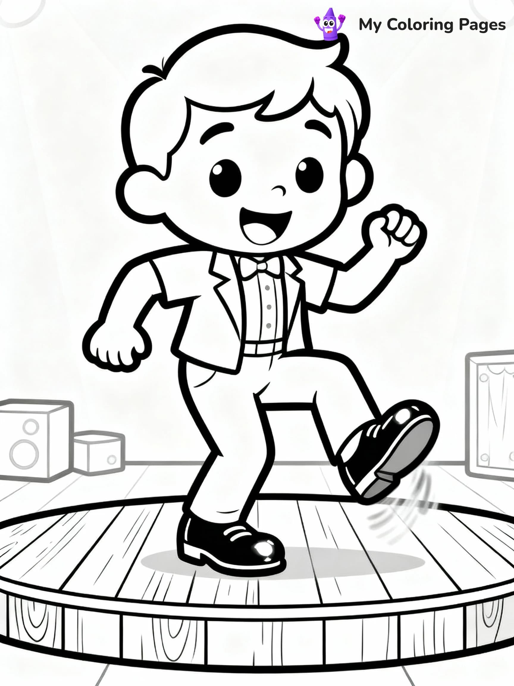 Dance Coloring Pages - 7