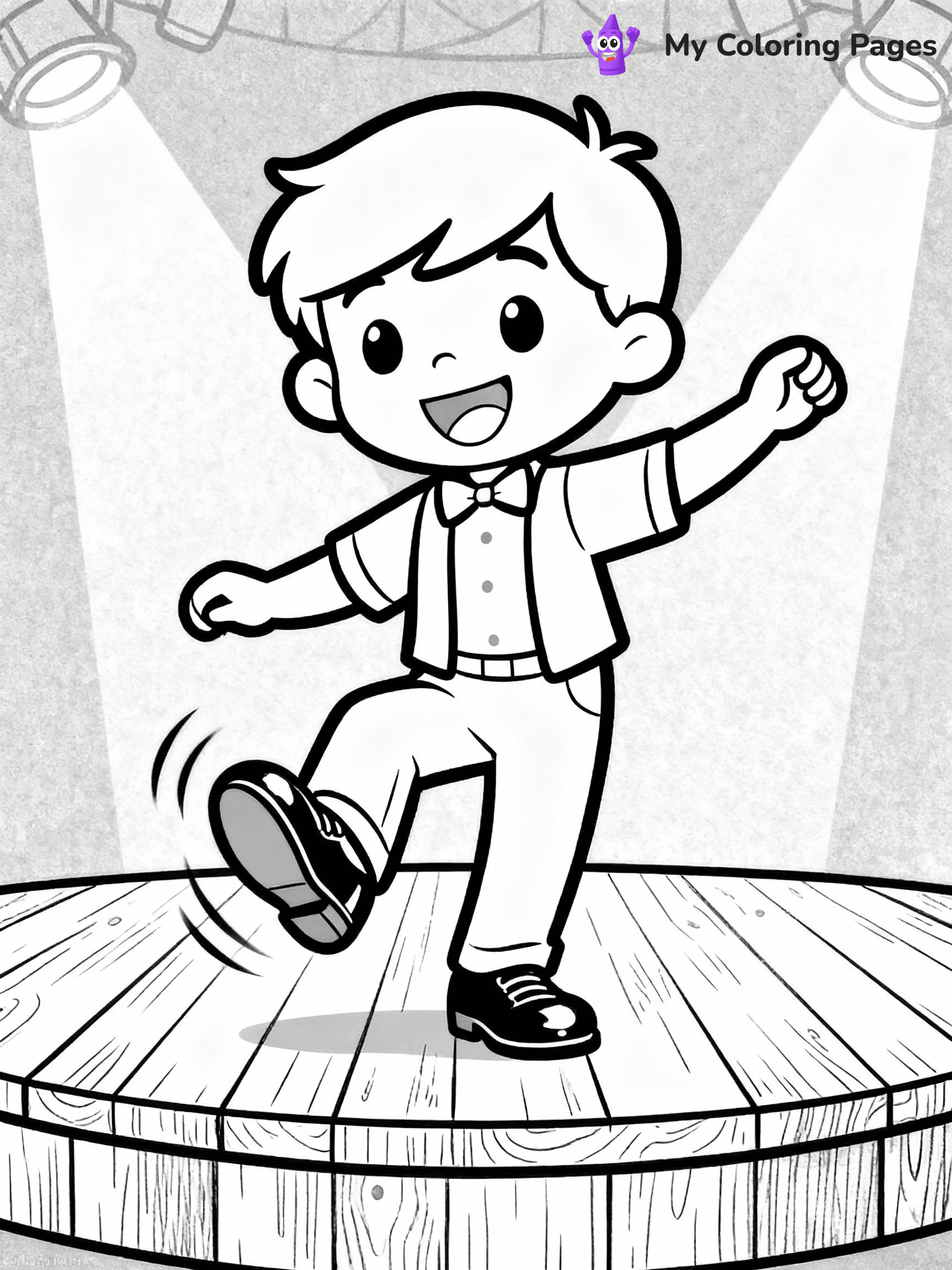 Dance Coloring Pages - 6