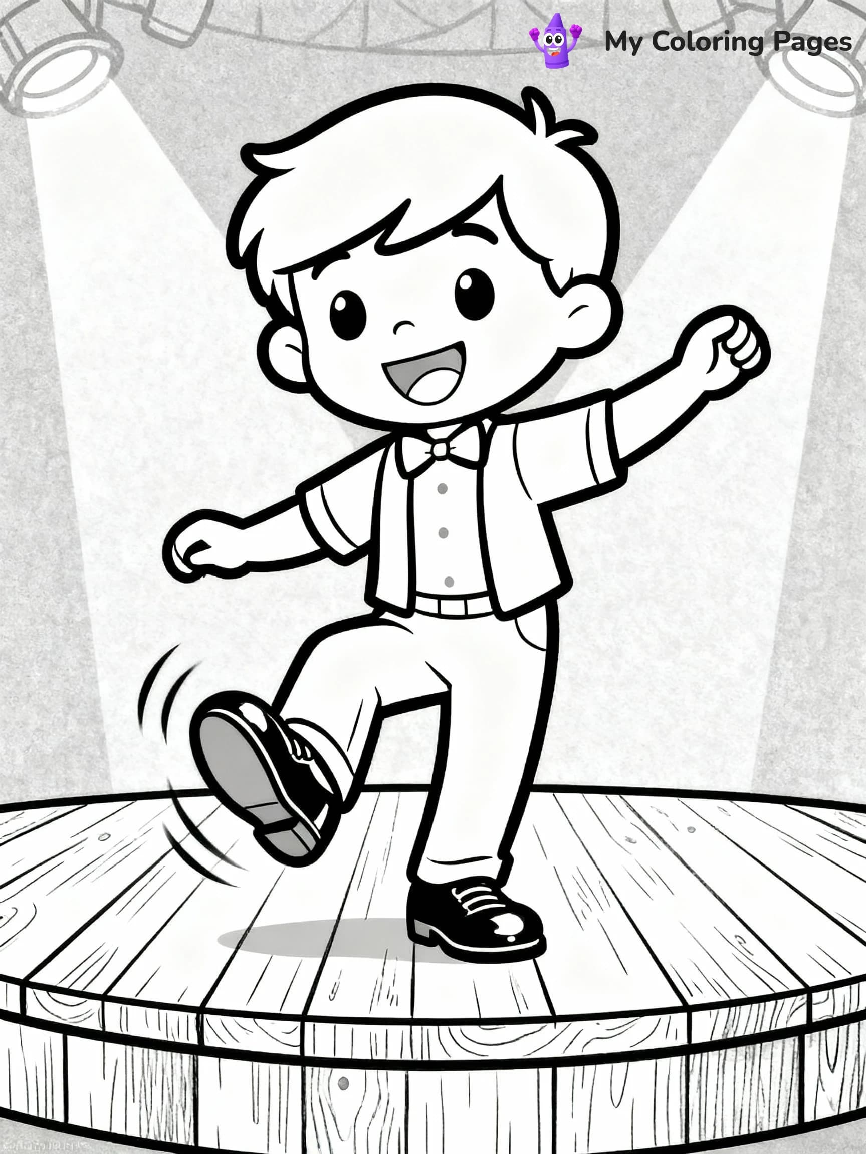 Dance Coloring Pages - 6