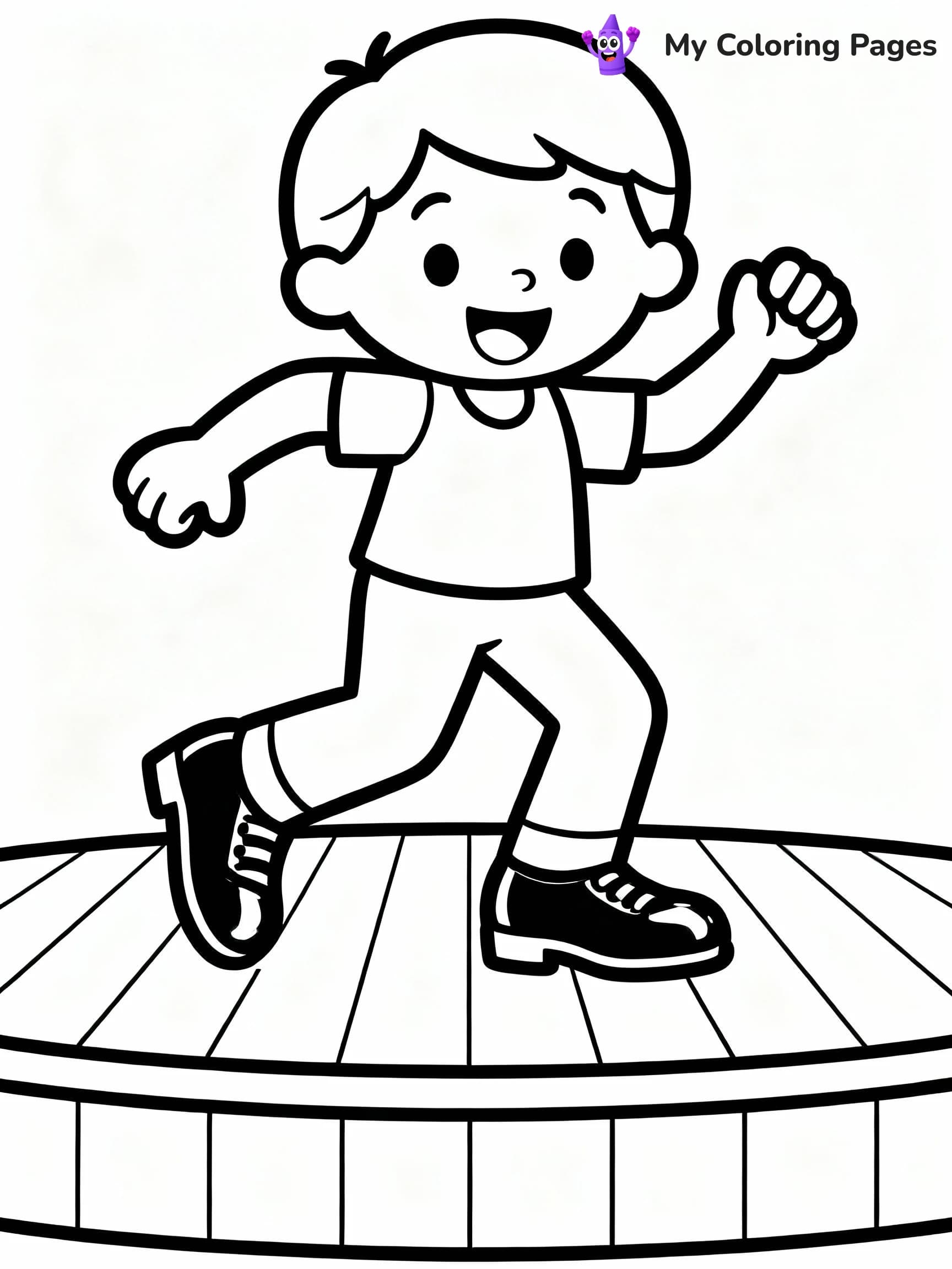 Dance Coloring Pages - 5
