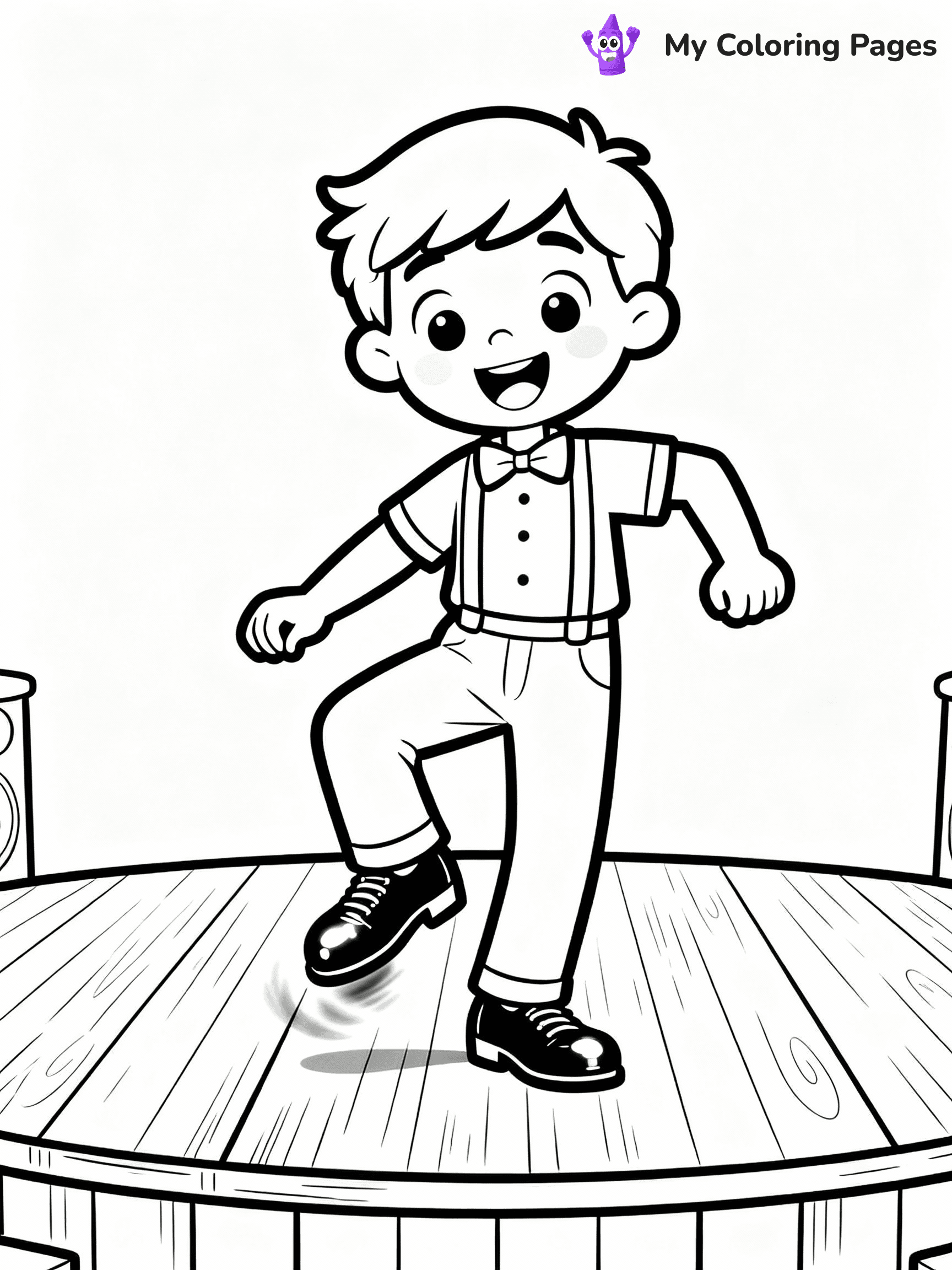 Dance Coloring Pages - 3