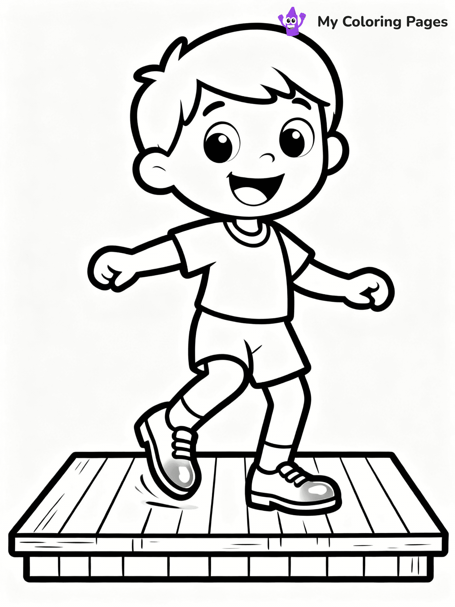 Dance Coloring Pages - 2
