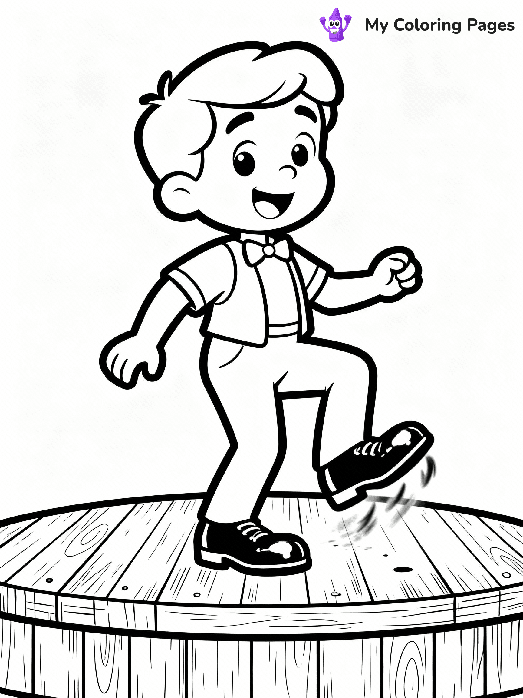 Dance Coloring Pages - 1