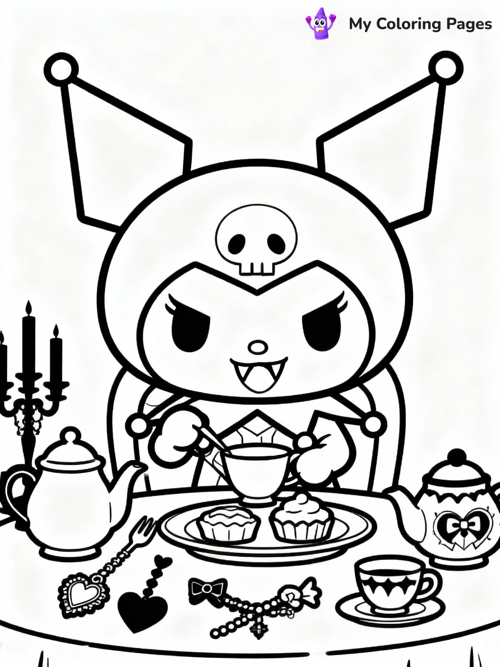 My Melody Coloring Pages - 24