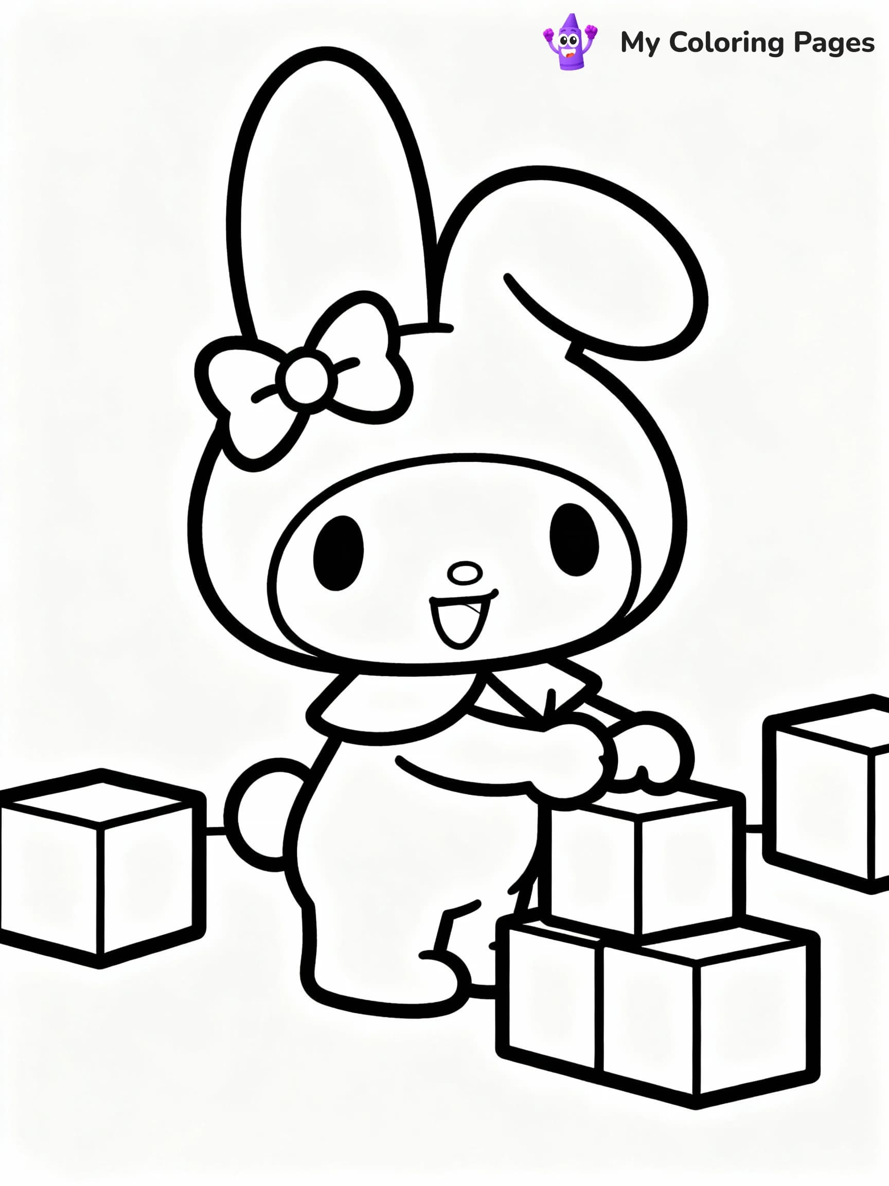 My Melody Coloring Pages - 20