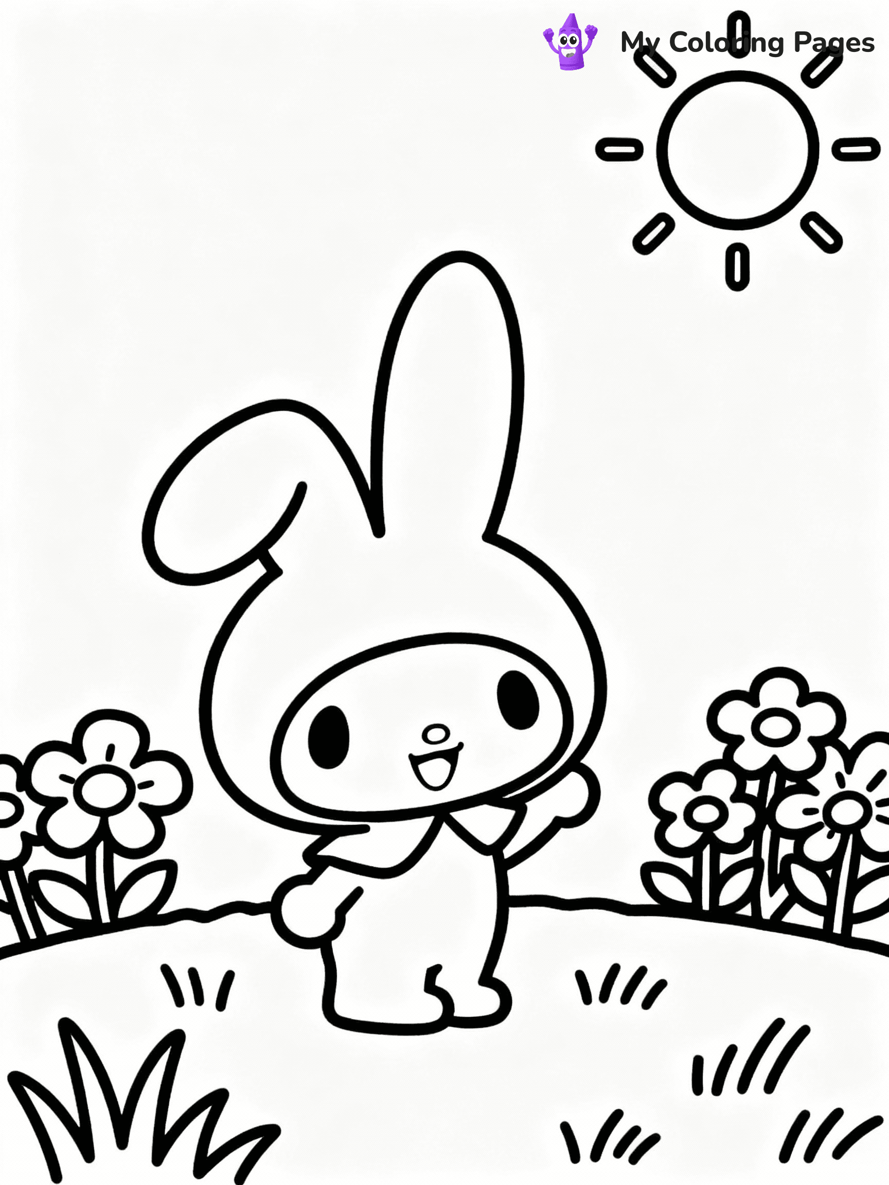 ⚠️ CRITICAL REQUIREMENT - ABSOLUTE BLACK AND WHITE ONLY ⚠️
This MUST be a BLACK AND WHITE line drawing ONLY. NO COLORS whatsoever.
- ONLY pure black lines (#000000) on pure white background (#FFFFFF)
- ABSOLUTELY NO colors, NO shading, NO gradients, NO grayscale
- If there are ANY colors in the output, the image is REJECTED
- This is a COLORING PAGE - meant to be COLORED IN by children
- The output must be UNCOLORED line art ready for coloring
⚠️ SUBJECT TO DRAW: My Melody from My Melody in Sanrio style, enjoying sunny day in Mari Land, flowers blooming, sun shining
(REMEMBER: Output must be BLACK AND WHITE line art only, NOT colored!)
# COLORING PAGE: BLACK OUTLINES ONLY - WHITE BACKGROUND MANDATORY
Create a **coloring book page** using EXACTLY two values: black lines, white space.
## NON-NEGOTIABLE BINARY RULES
- **ONLY #000000 (black) and #FFFFFF (white)** - NO other values exist
- **EVERY PIXEL = BLACK OR WHITE** - no gray/shading/antialiasing
- **WHITE BACKGROUND MANDATORY** - entire canvas stays white
- **ALL SHAPES HOLLOW** - everything is empty outlines waiting to be colored
- **FORBIDDEN:** fills, shading, gradients, patterns, textures, colors
- **NO SOLID REGIONS** - if it's not a thin line, it's wrong
## Universal Line Standards
- Black outlines ONLY - thin, uniform weight
- Every shape completely empty inside
- Closed contours suitable for coloring
- Simple flat illustration - zero depth/3D/realism
- **Style:** Whimsical Doodle Art Alley - rounded, friendly outlines (unless specified)
## Everything = Outline Only
- Characters/animals: hollow shapes
- Objects/clothing: empty contours
- Backgrounds/scenery: line work only
- Natural elements: outlined forms
- Dark/night areas: don't exist (use outlined symbols)
- Textures/patterns: convert to simple lines
## The Test
Can a child color EVERY white space with crayons? If any area is pre-filled/shaded/gray or colored in, it FAILS. Every shape must be waiting to receive color.
**FINAL OUTPUT**: Binary coloring page. Black lines define shapes. White spaces ready for coloring. Nothing else exists. No exceptions. Print-ready.
⚠️ FINAL REMINDER: Draw the subject "My Melody from My Melody in Sanrio style, enjoying sunny day in Mari Land, flowers blooming, sun shining" as BLACK AND WHITE line art. Zero colors in output.