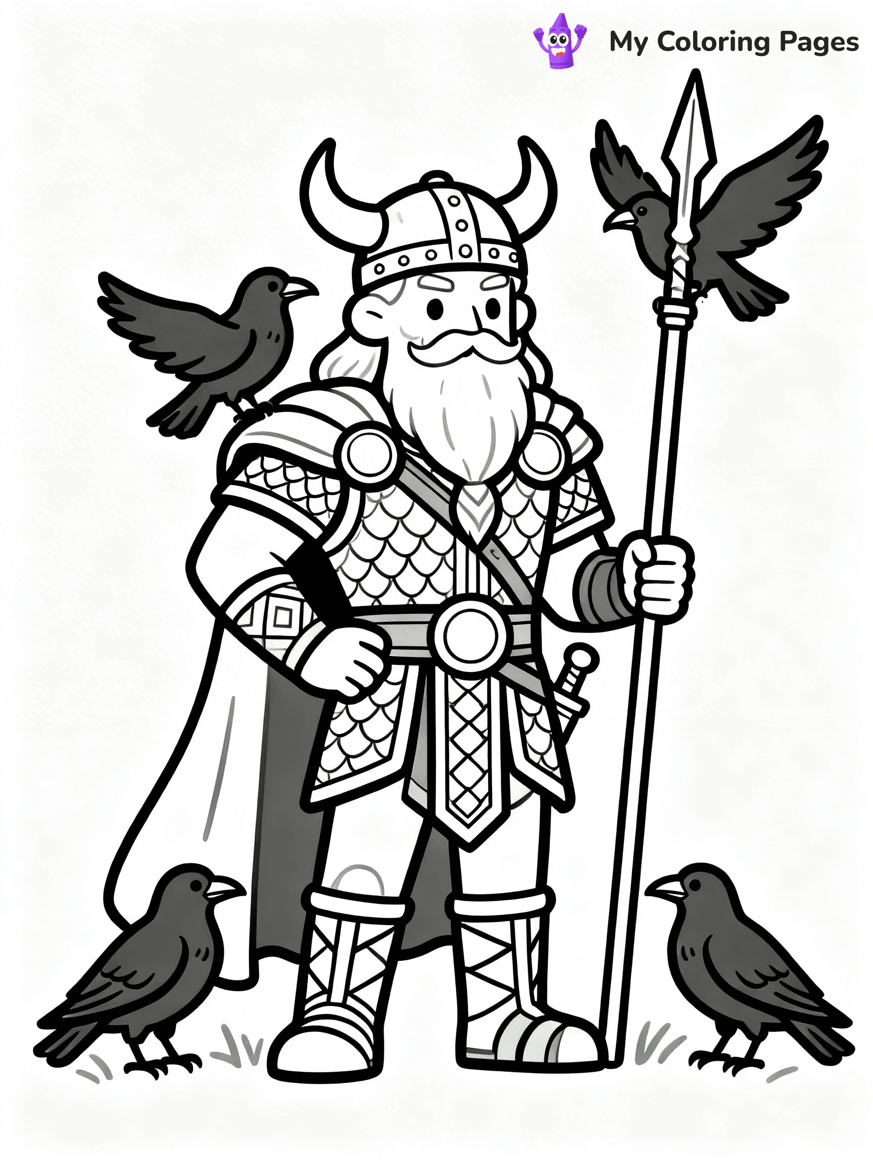 Viking Coloring Pages - 29