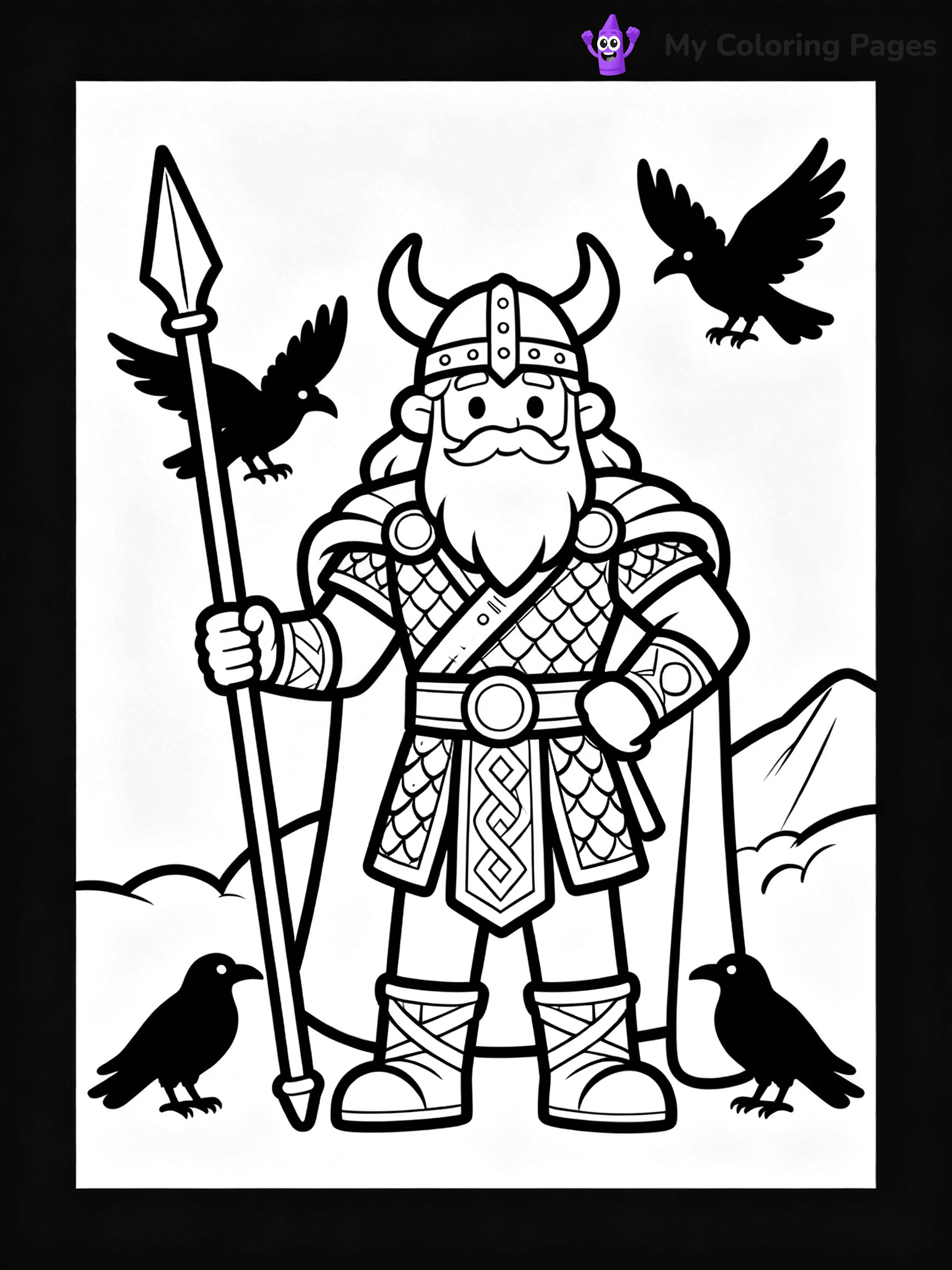Viking Coloring Pages - 28