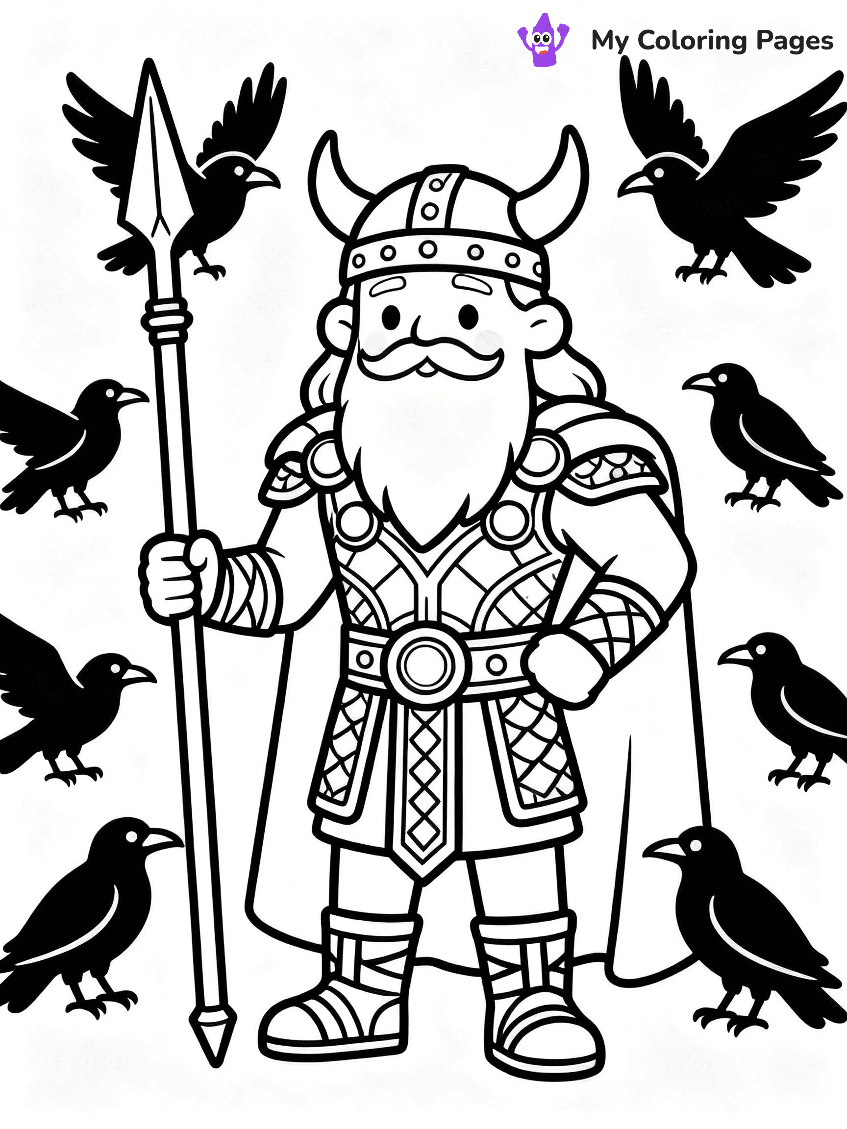 Viking Coloring Pages - 24