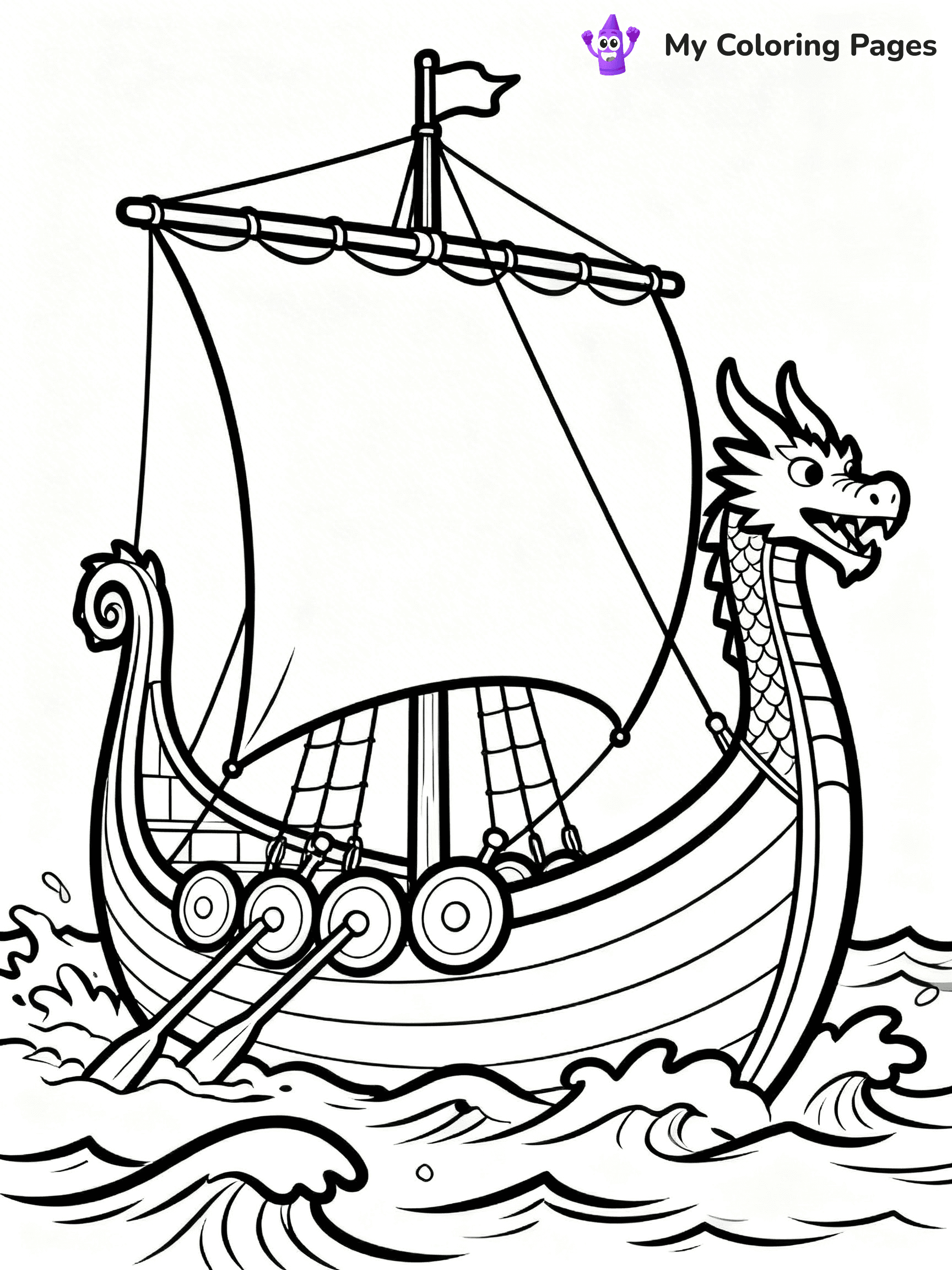 Viking Coloring Pages - 16