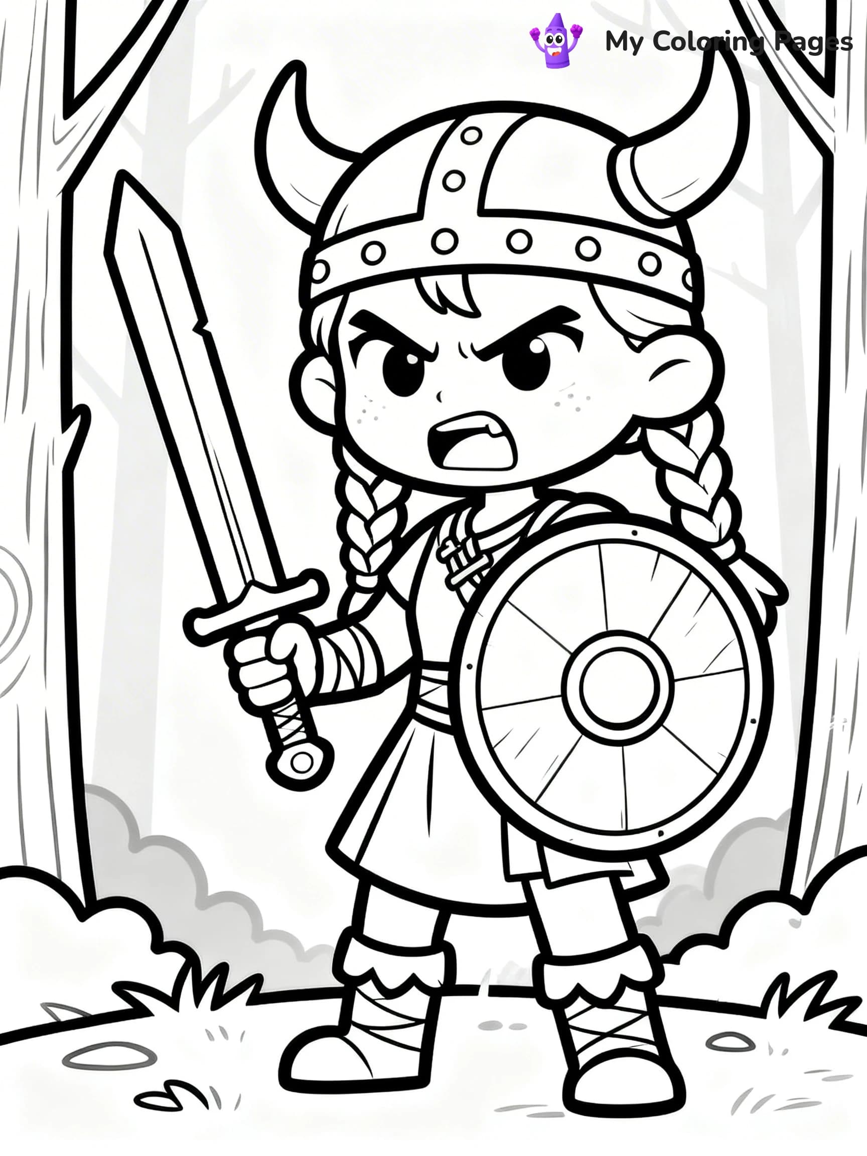 Viking Coloring Pages - 4
