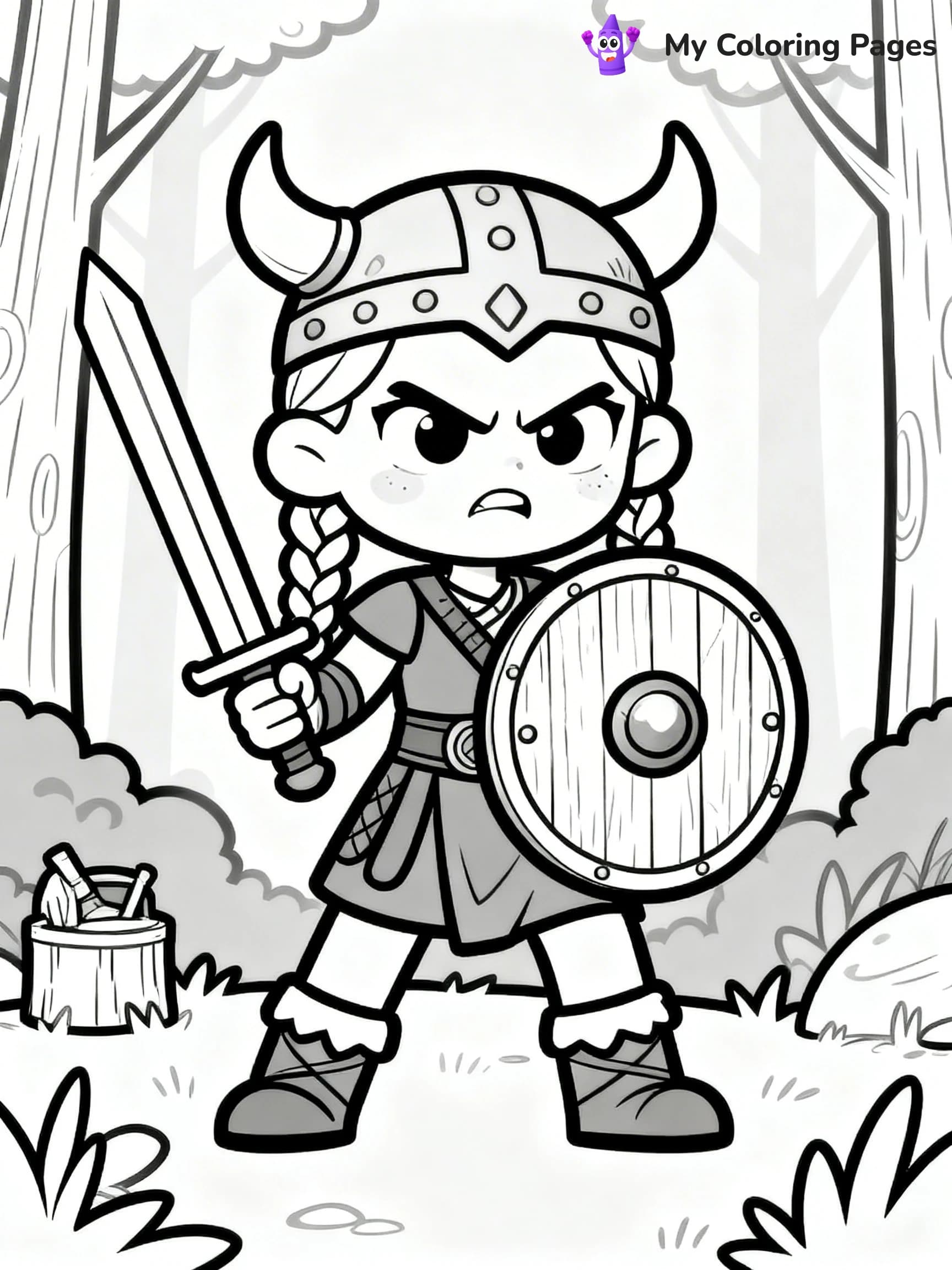 Viking Coloring Pages - 3