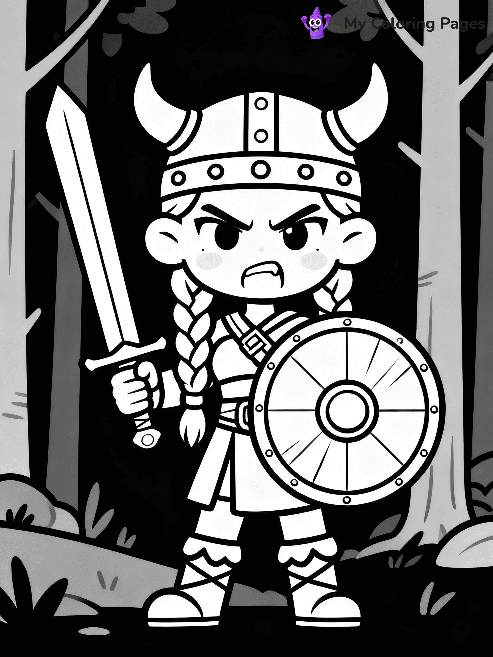 Viking Coloring Pages - 1