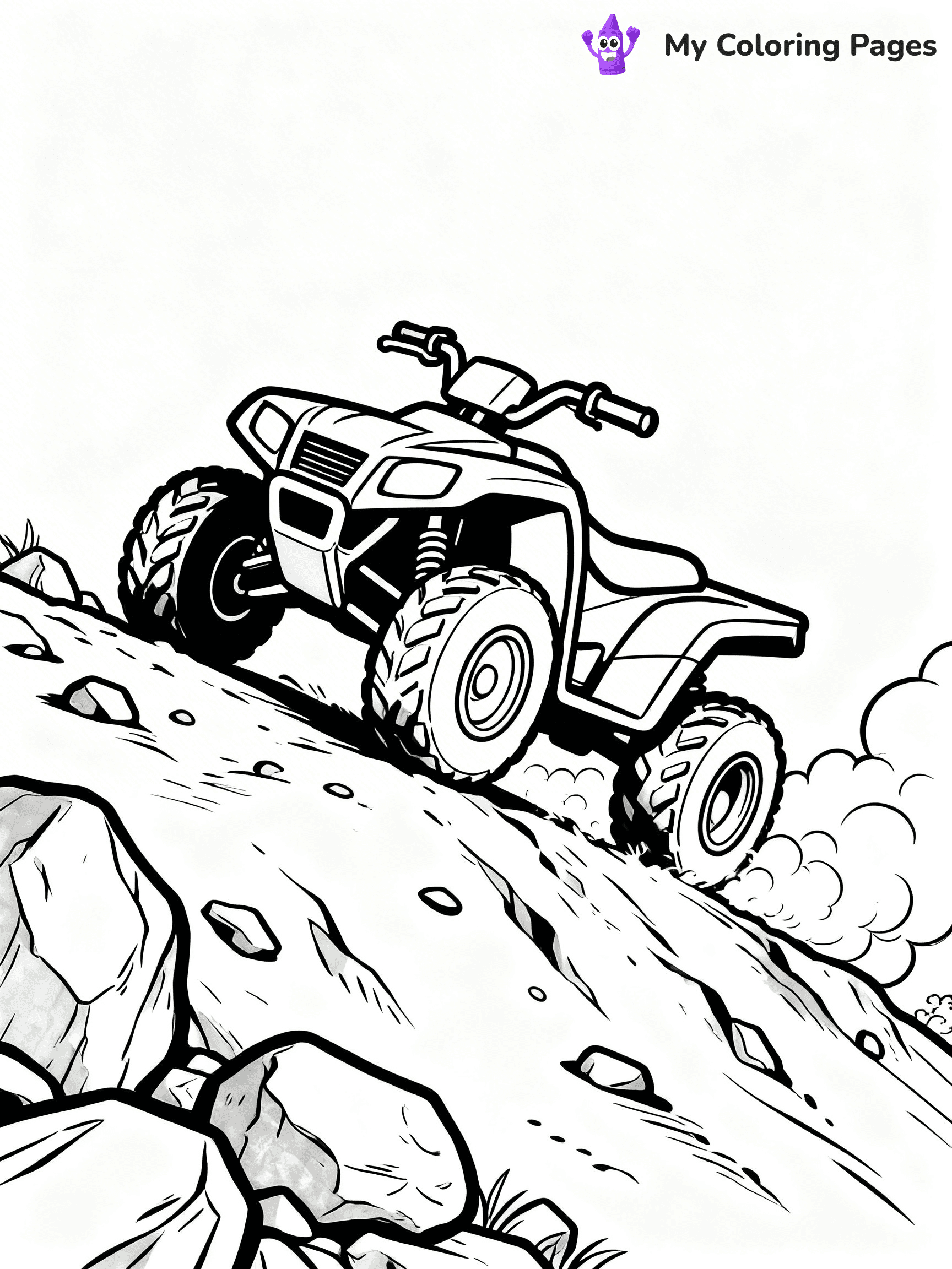 ATV Coloring Pages - 23