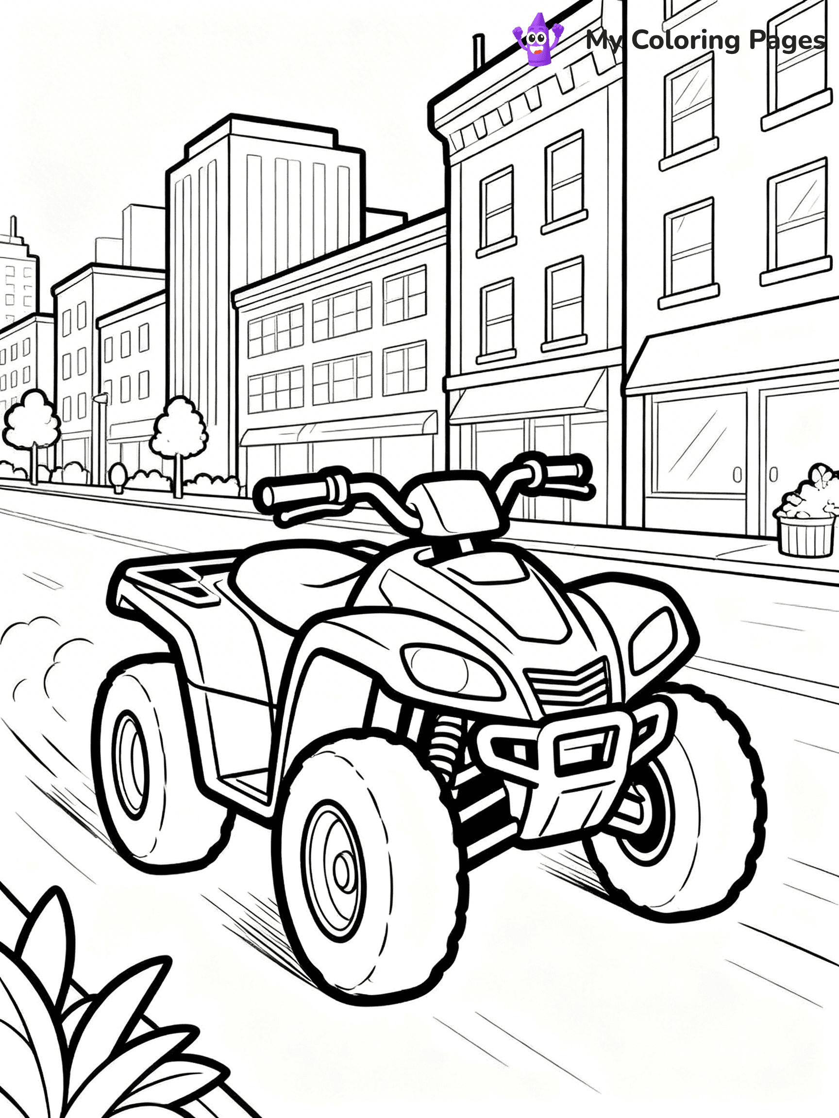 ATV Coloring Pages - 18