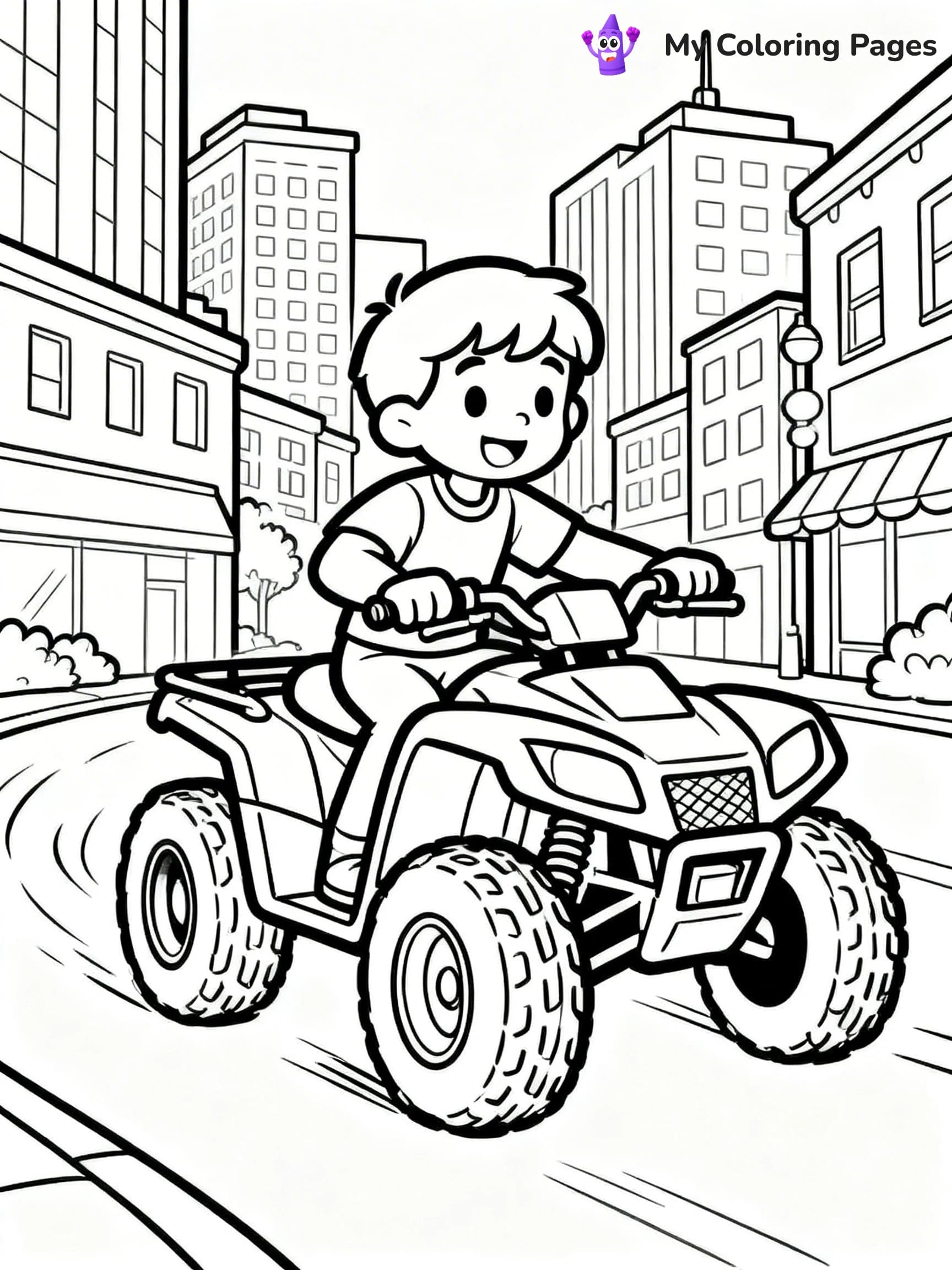 ATV Coloring Pages - 15