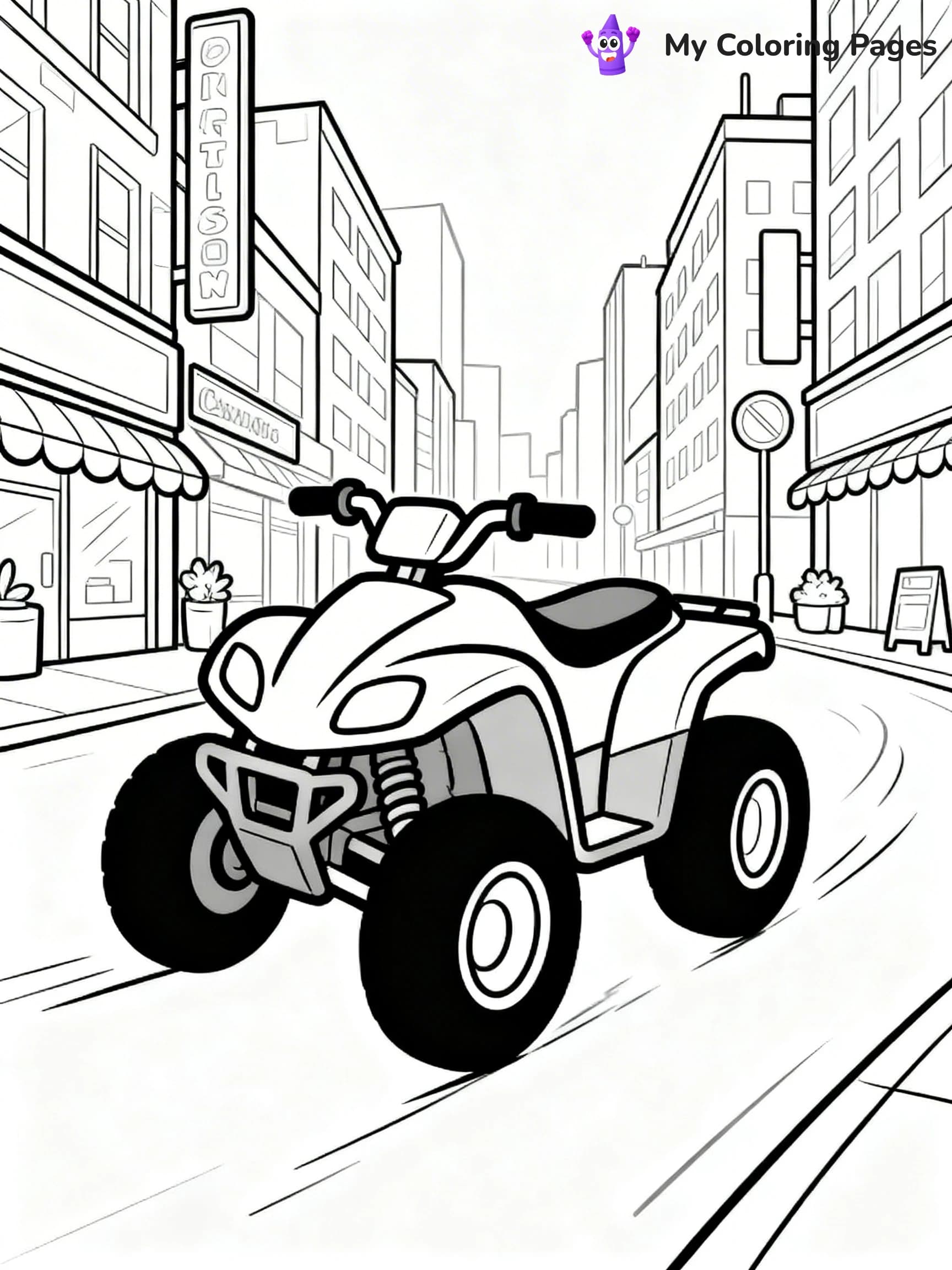 ATV Coloring Pages - 13