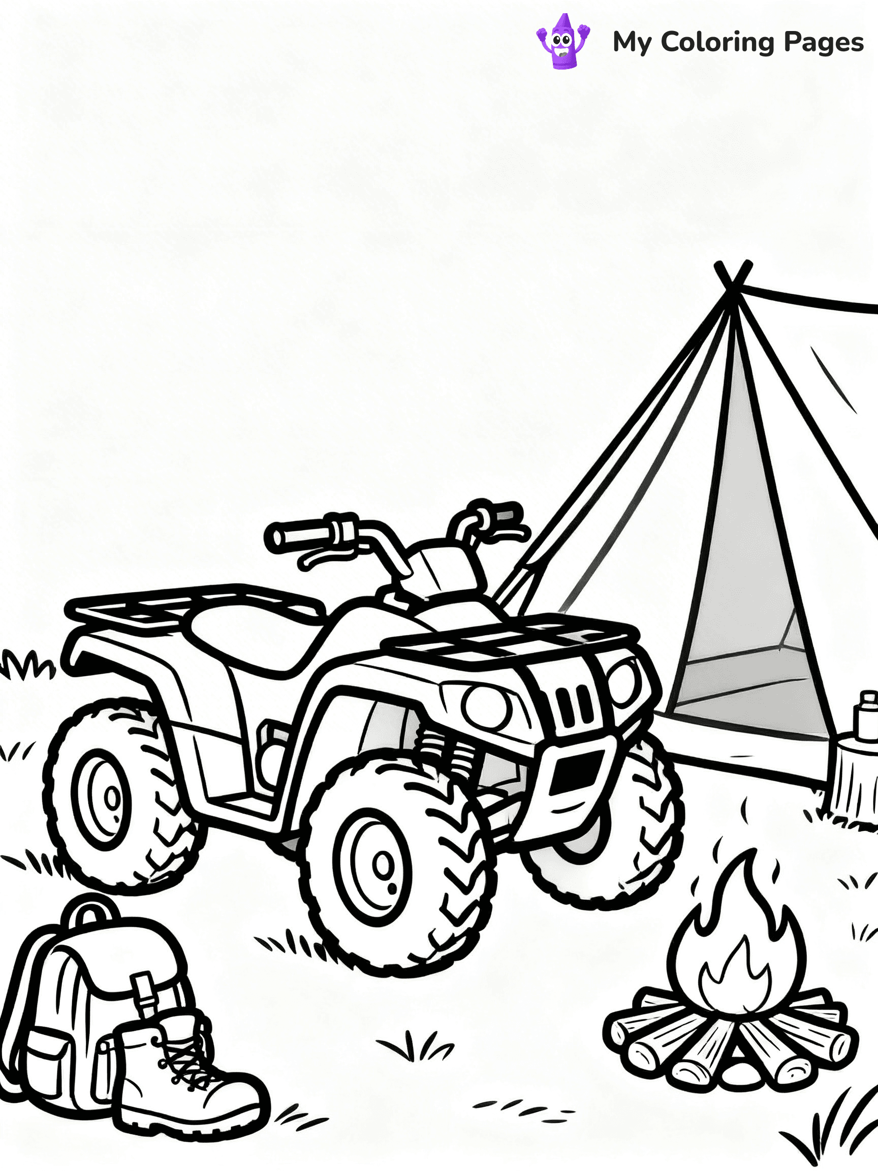 ATV Coloring Pages - 11
