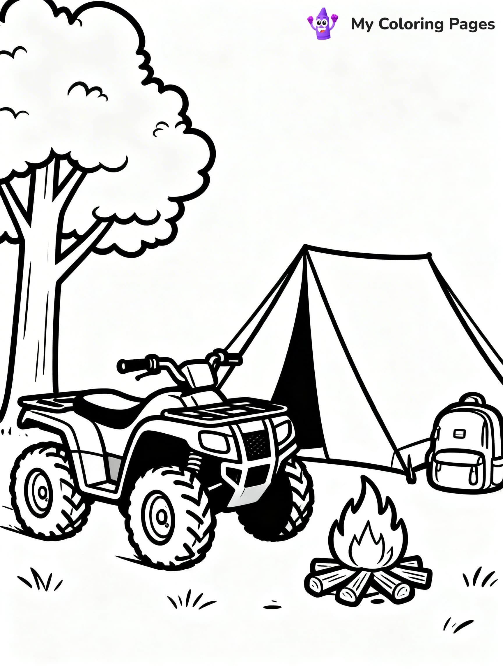 ATV Coloring Pages - 10