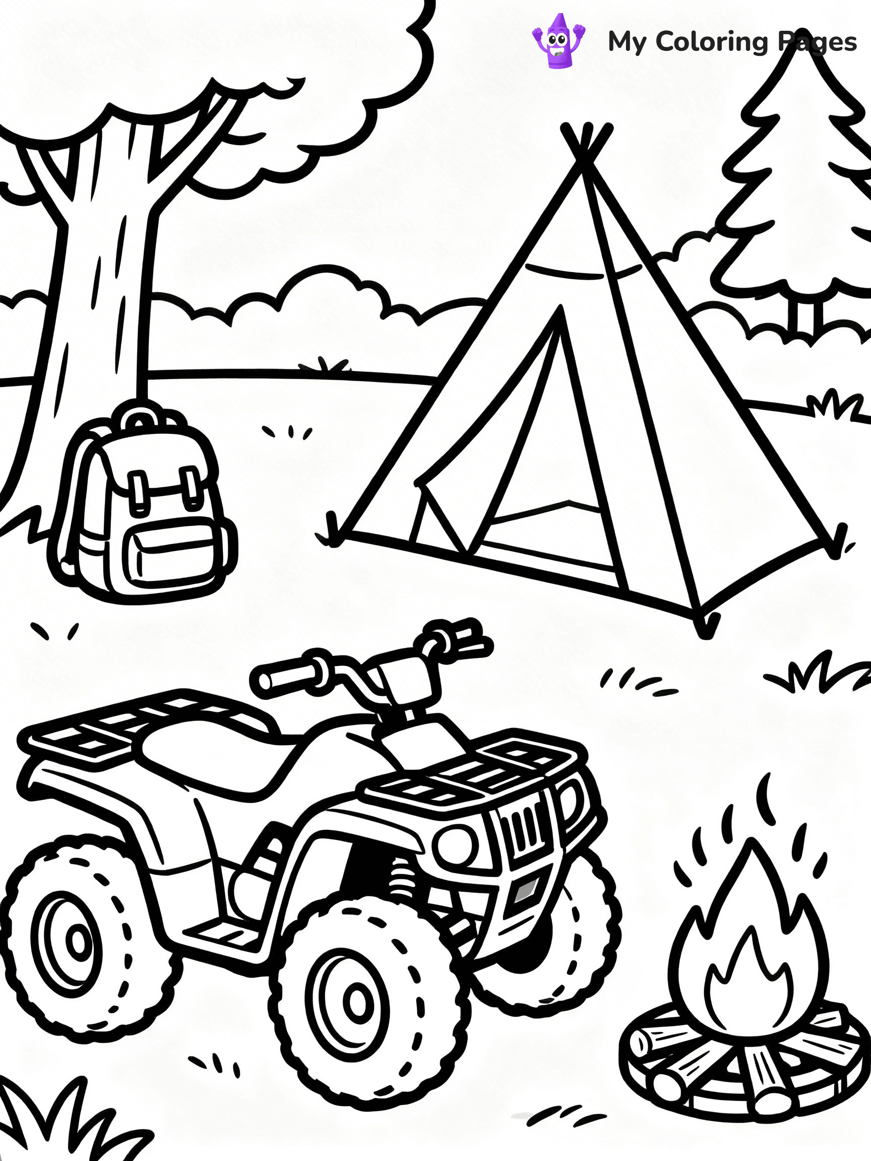 ATV Coloring Pages - 8