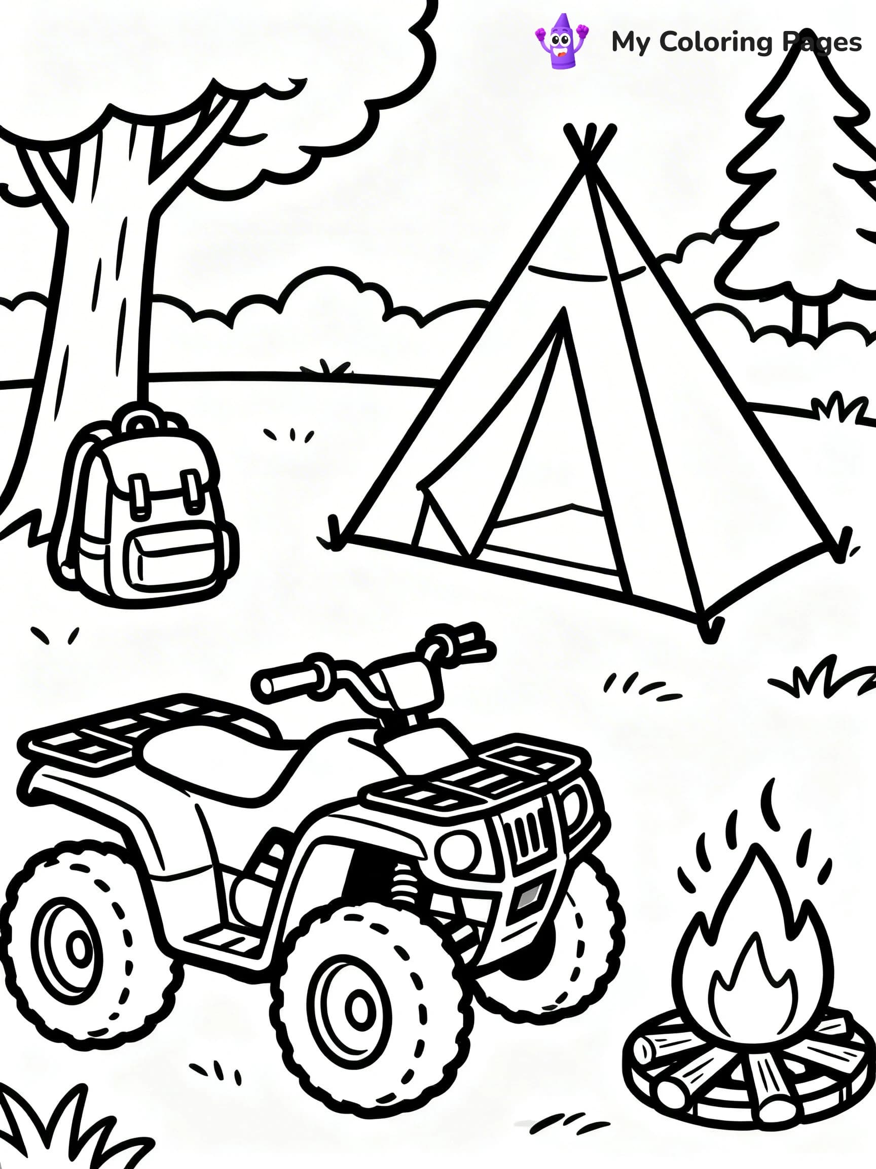 ATV Coloring Pages - 8