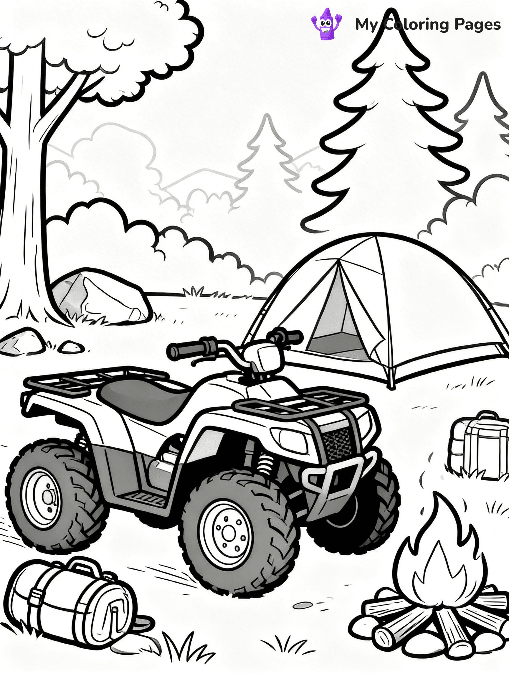 ATV Coloring Pages - 7
