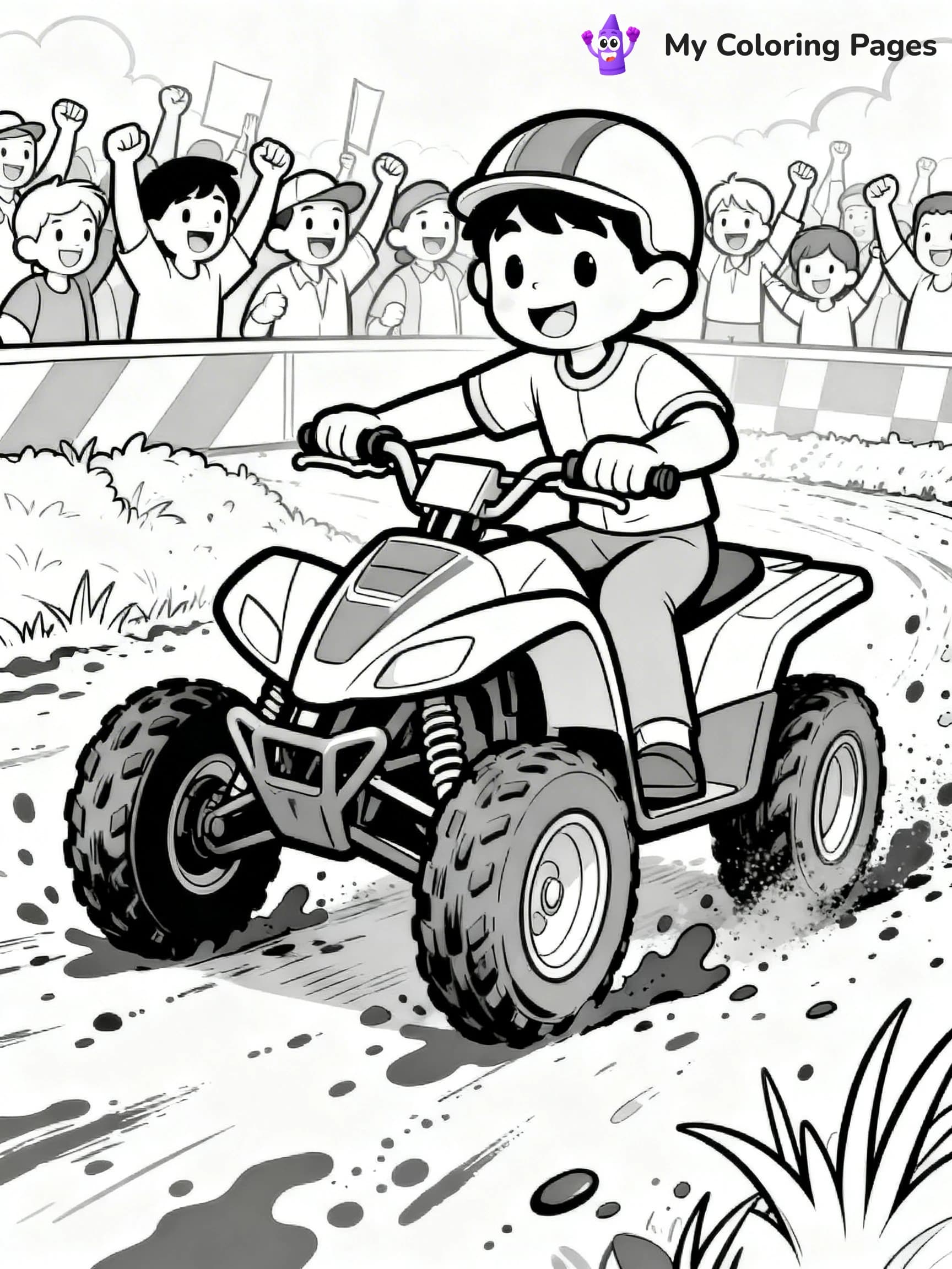 ATV Coloring Pages - 2