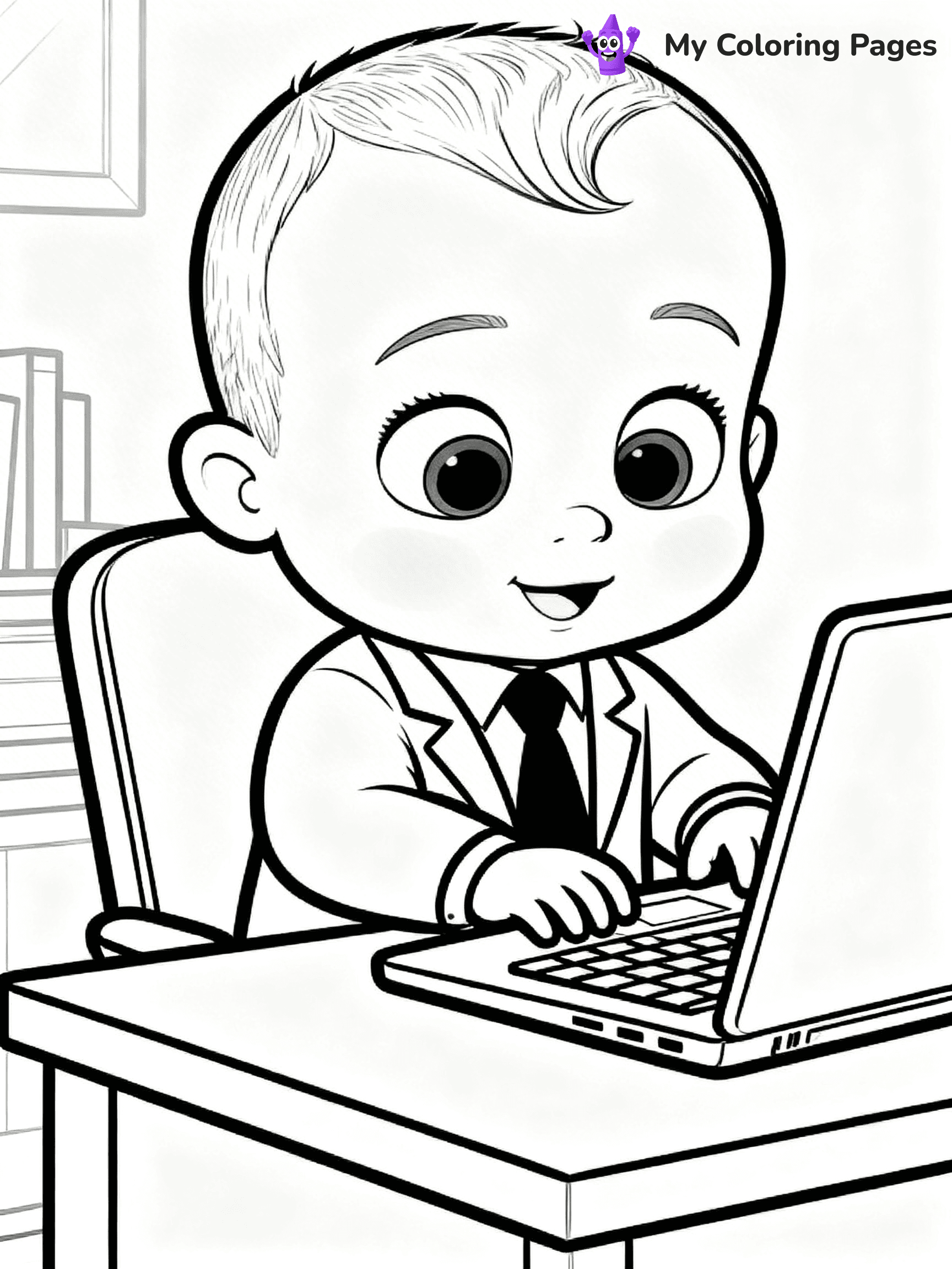 Boss Baby Coloring Pages - 21