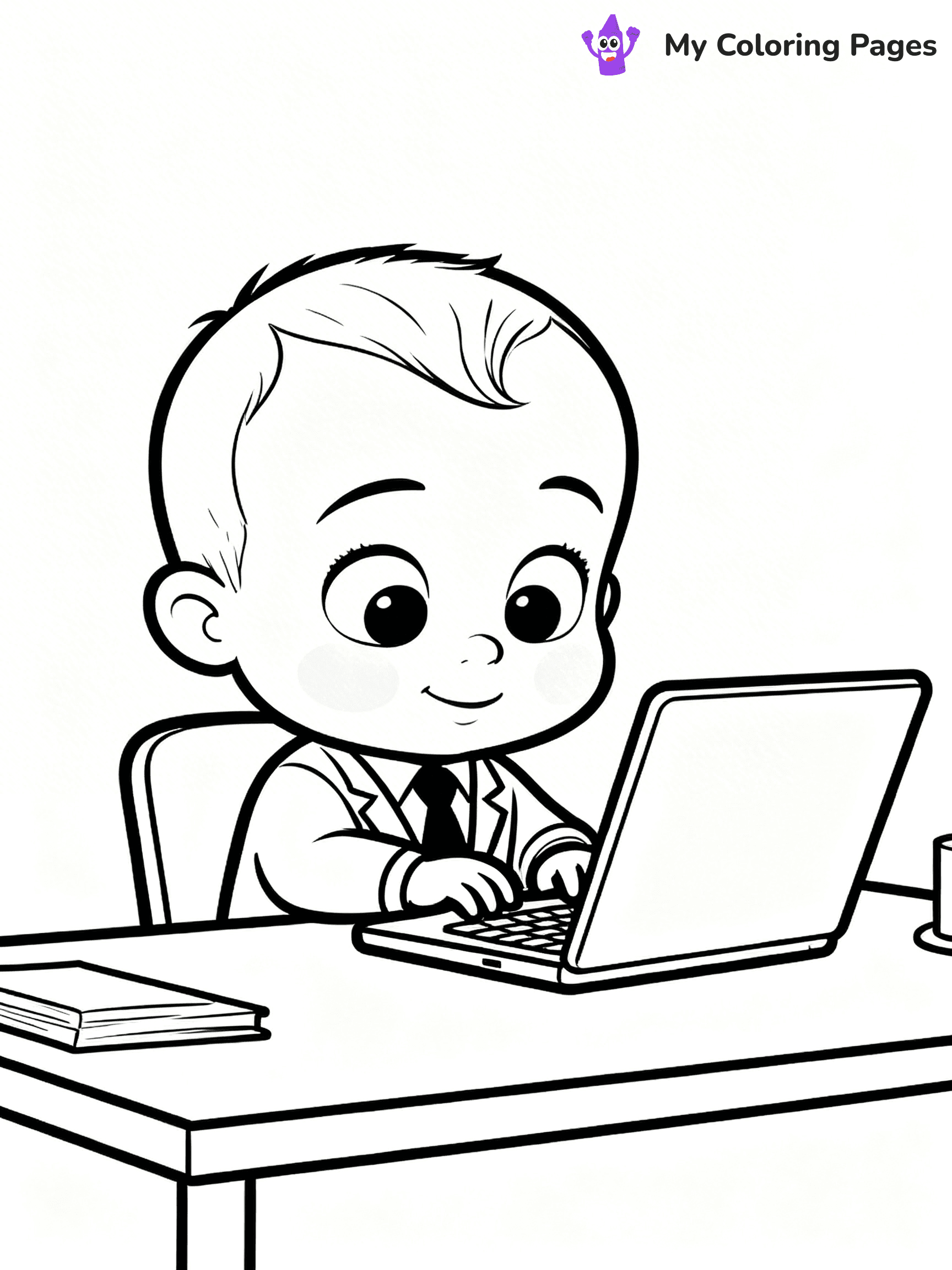 Boss Baby Coloring Pages - 19