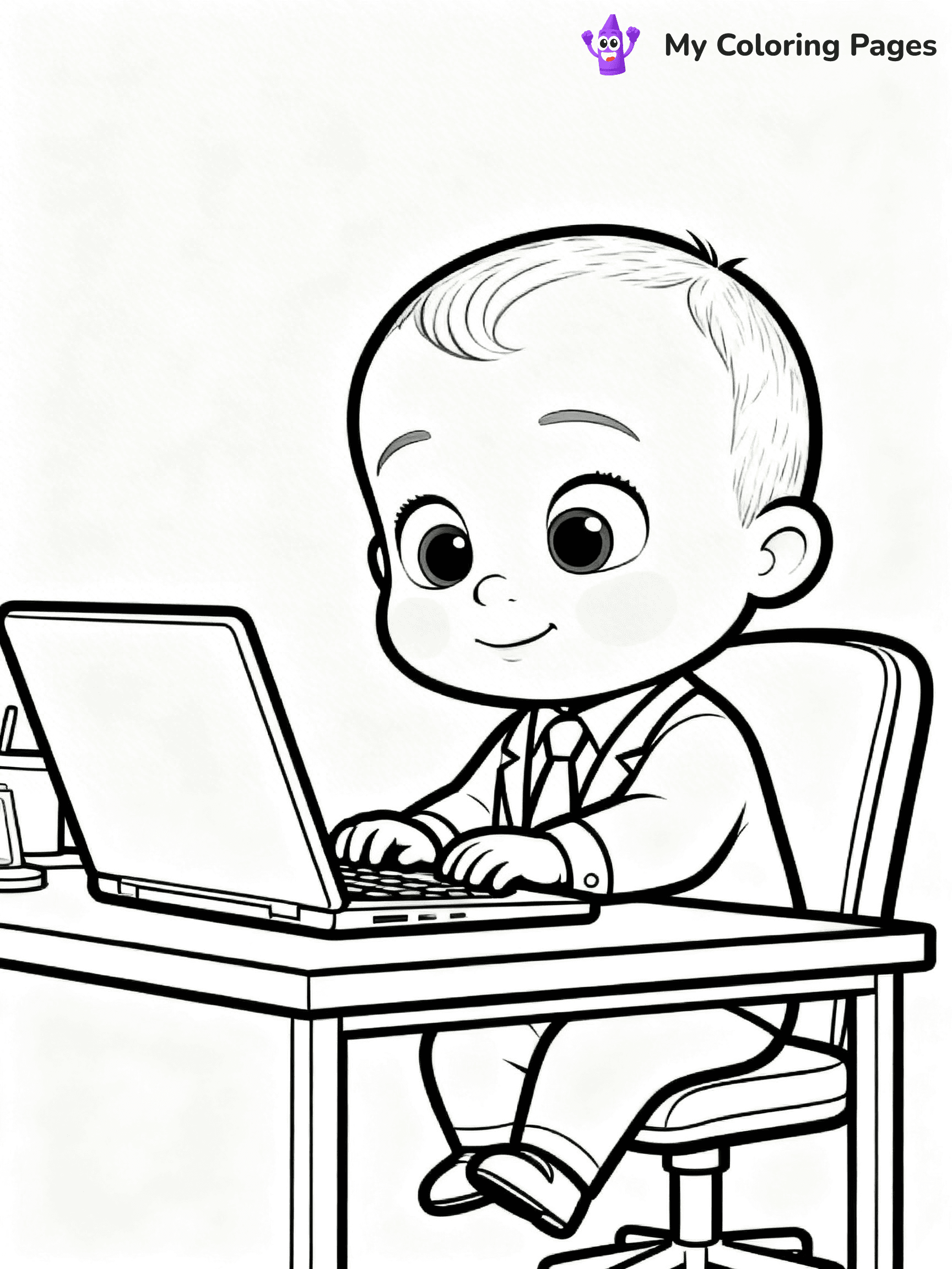Boss Baby Coloring Pages - 18