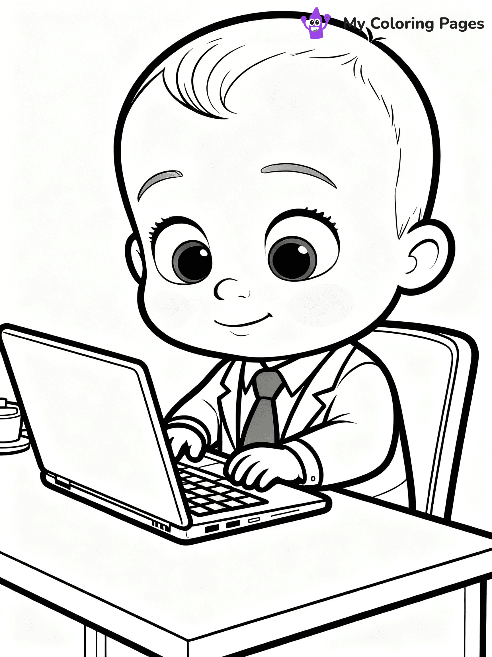 Boss Baby Coloring Pages - 17
