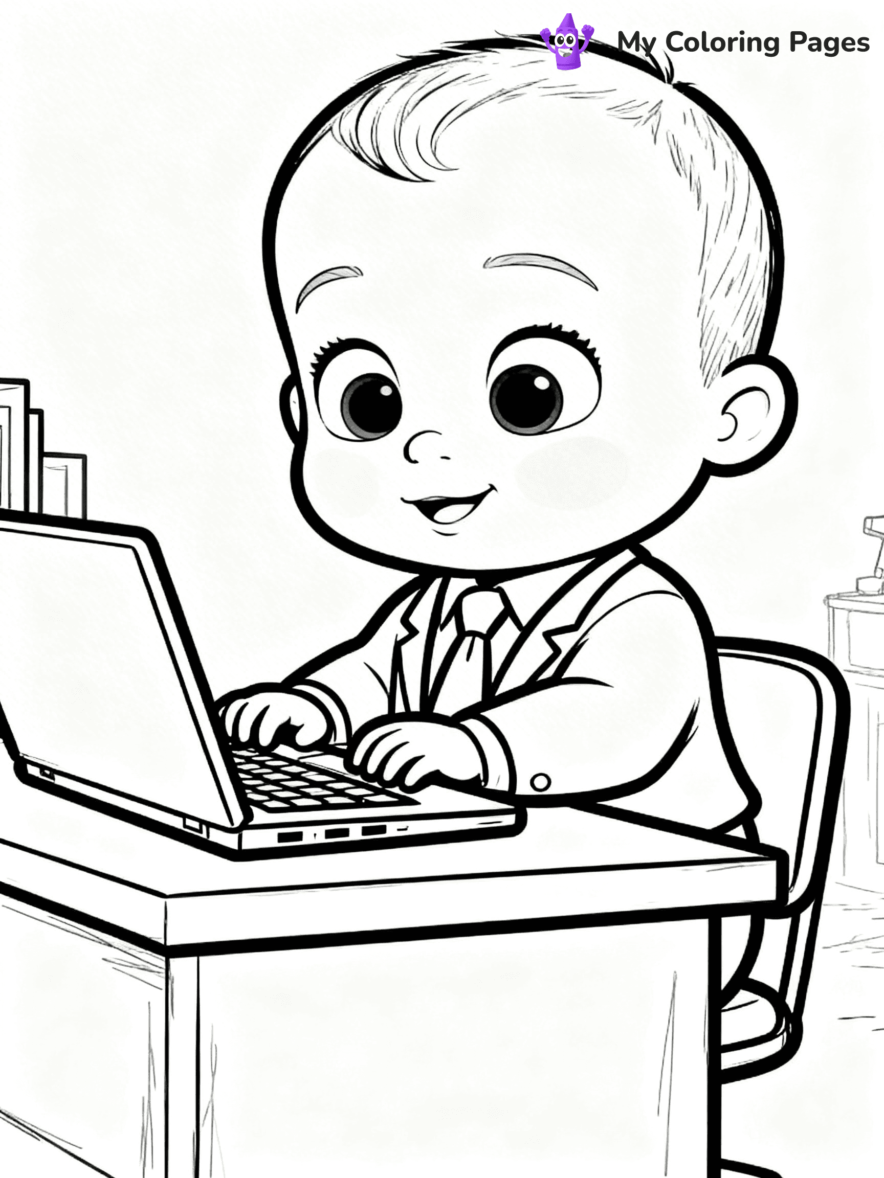 Boss Baby Coloring Pages - 16
