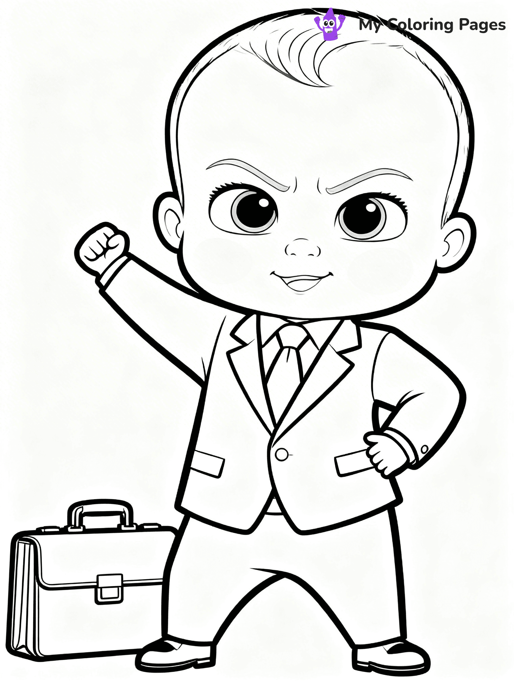 Boss Baby Coloring Pages - 15