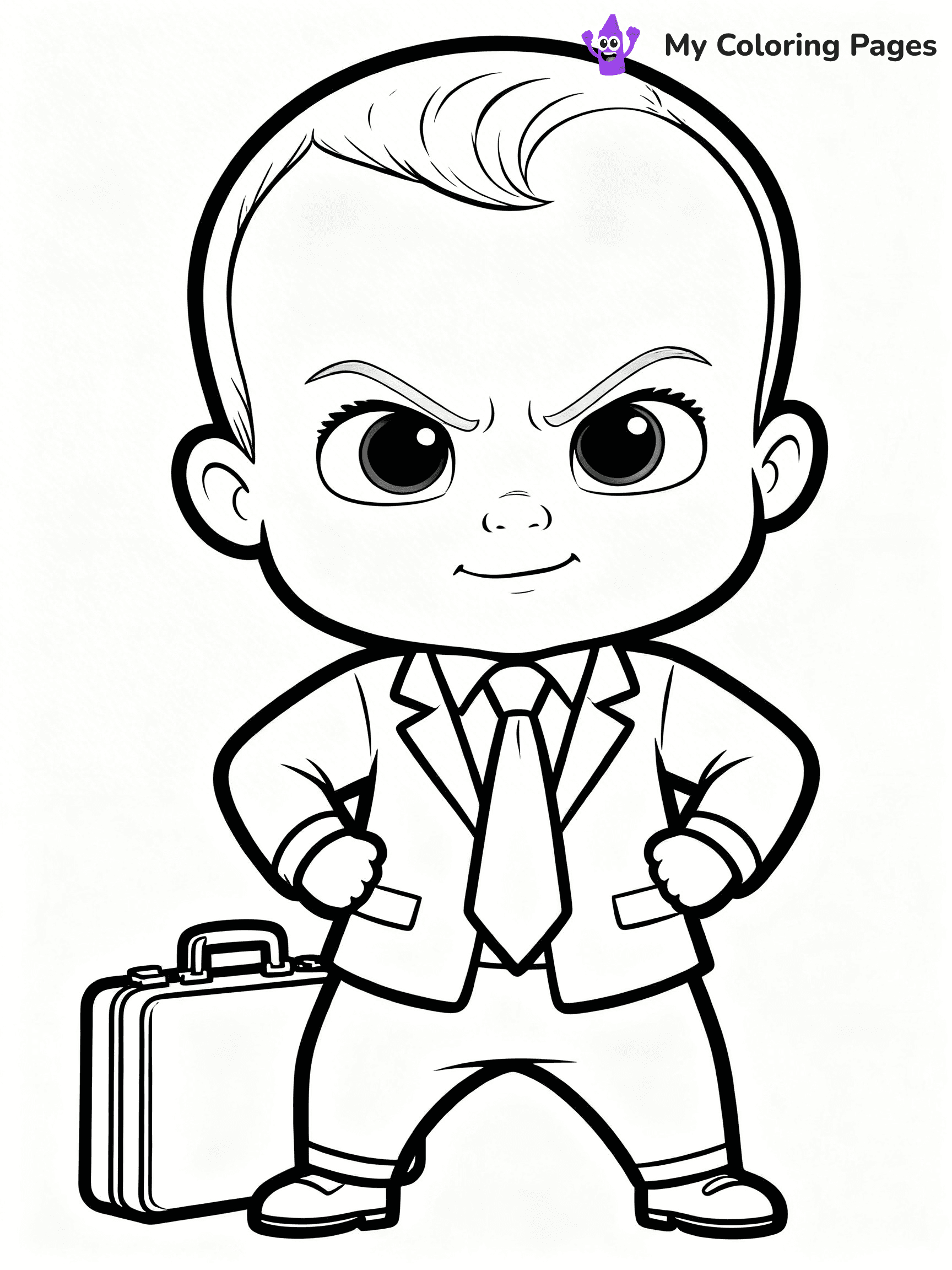 Boss Baby Coloring Pages - 14