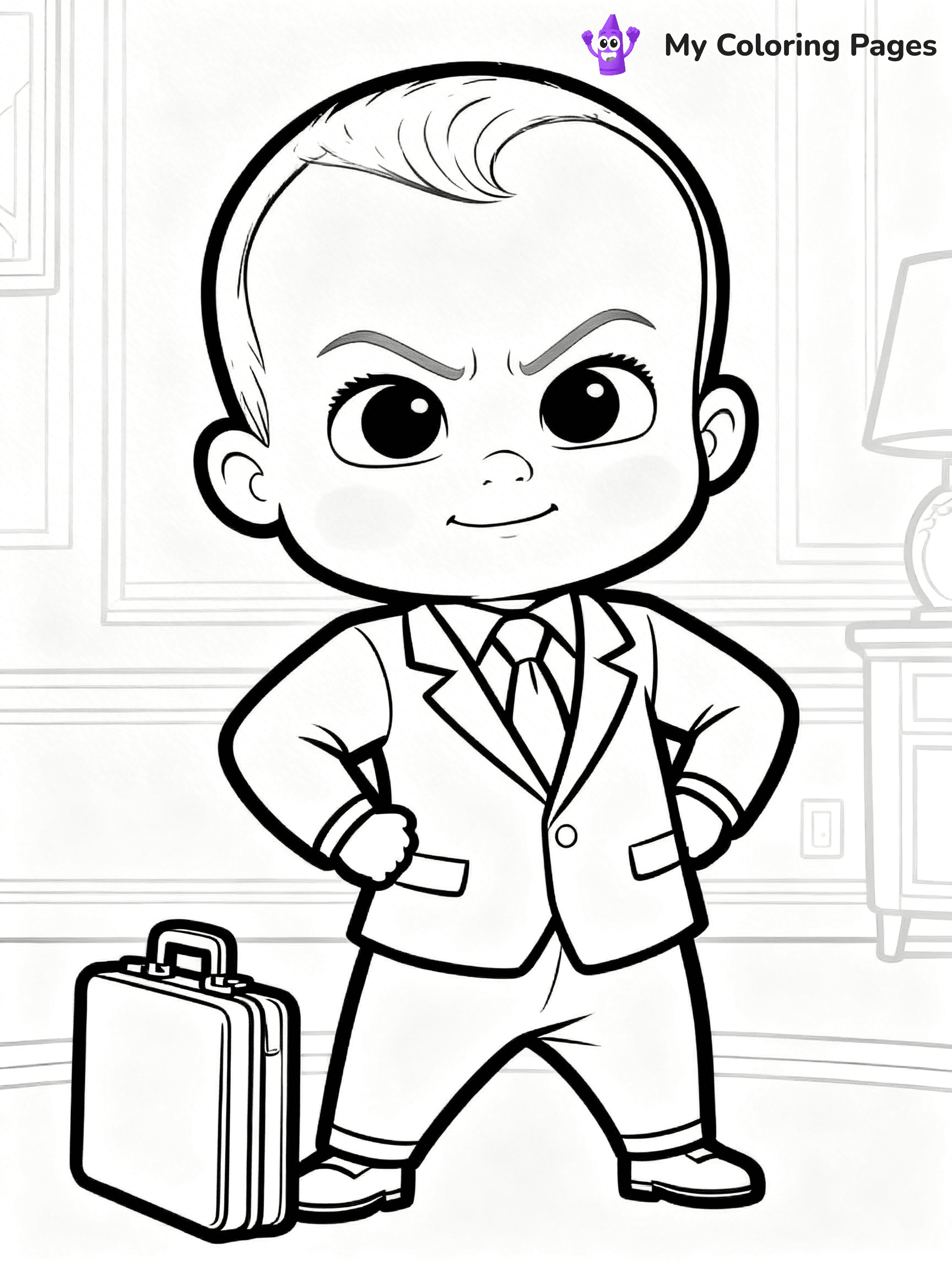 Boss Baby Coloring Pages - 13