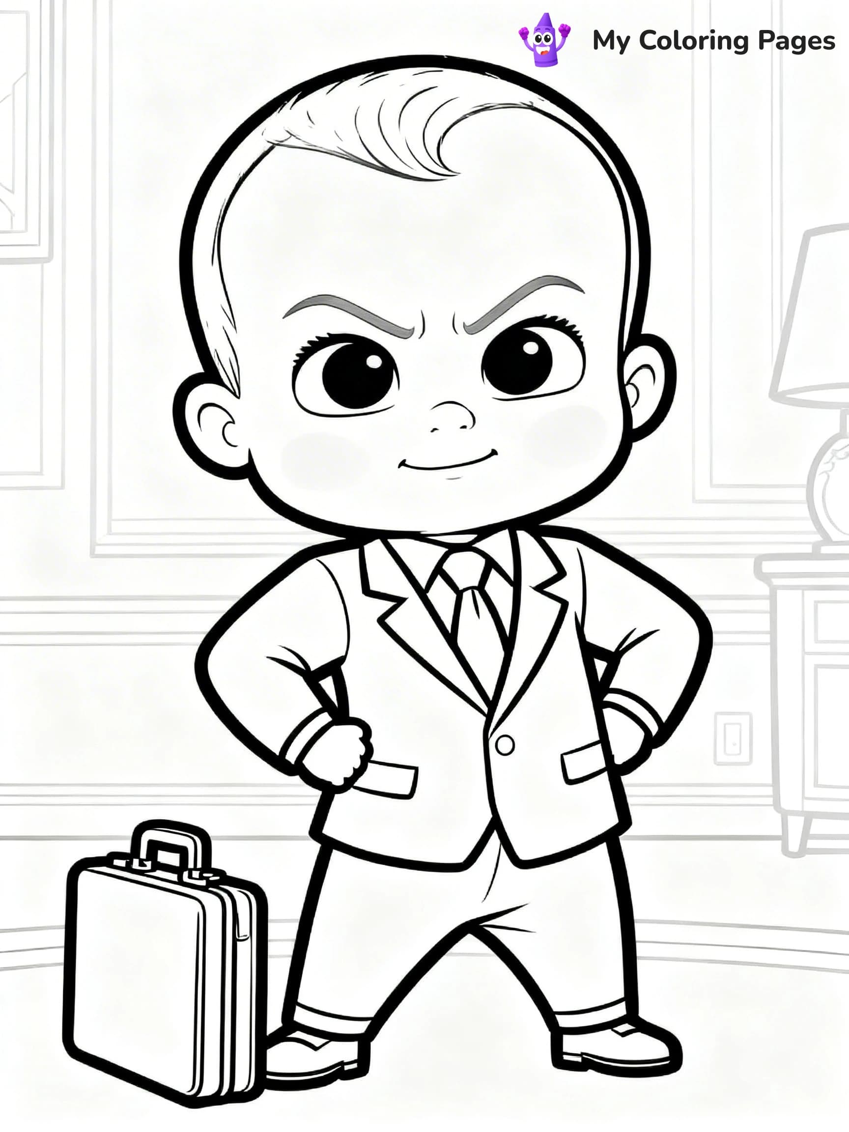 Boss Baby Coloring Pages - 13