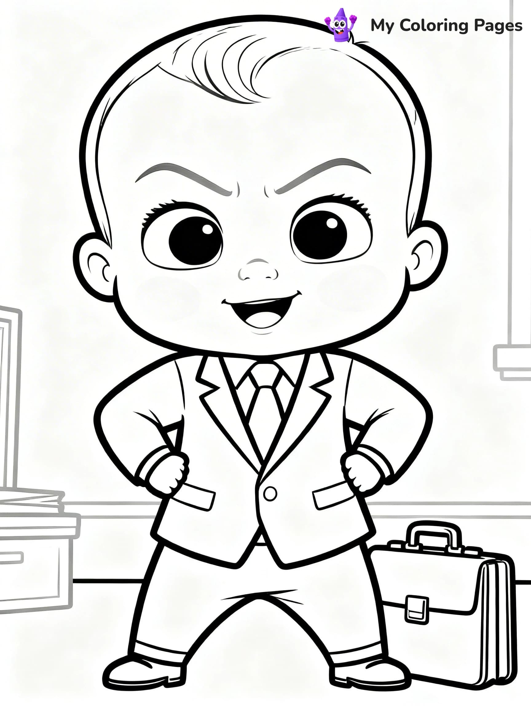 Boss Baby Coloring Pages - 12
