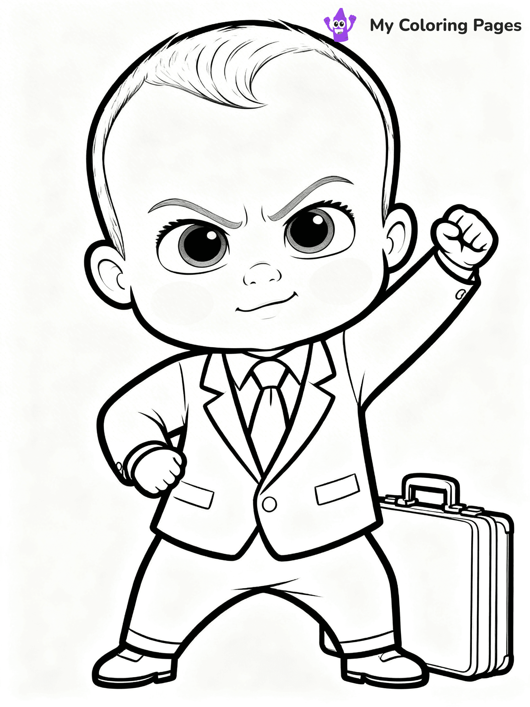 Boss Baby Coloring Pages - 11