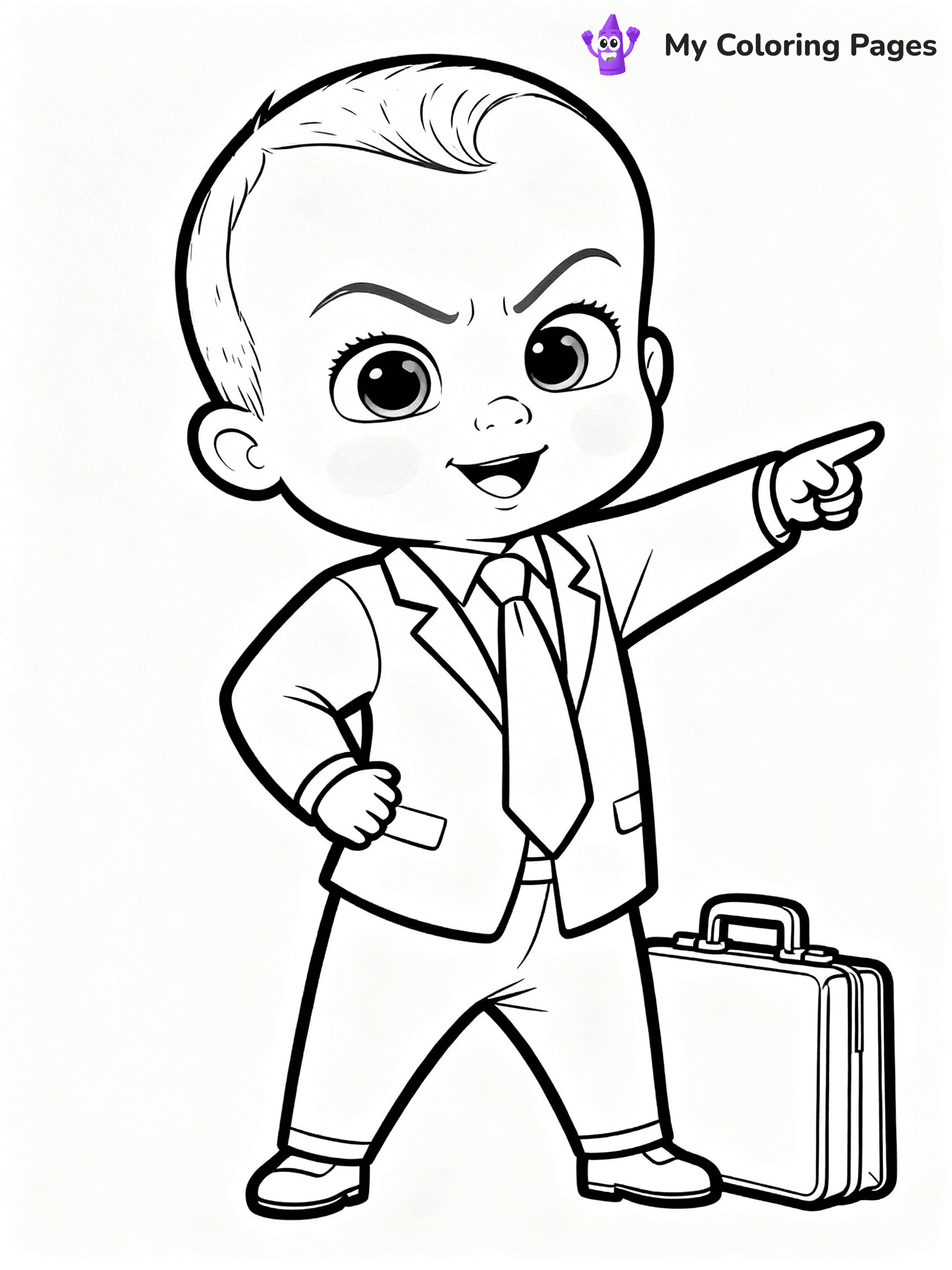 Boss Baby Coloring Pages - 10