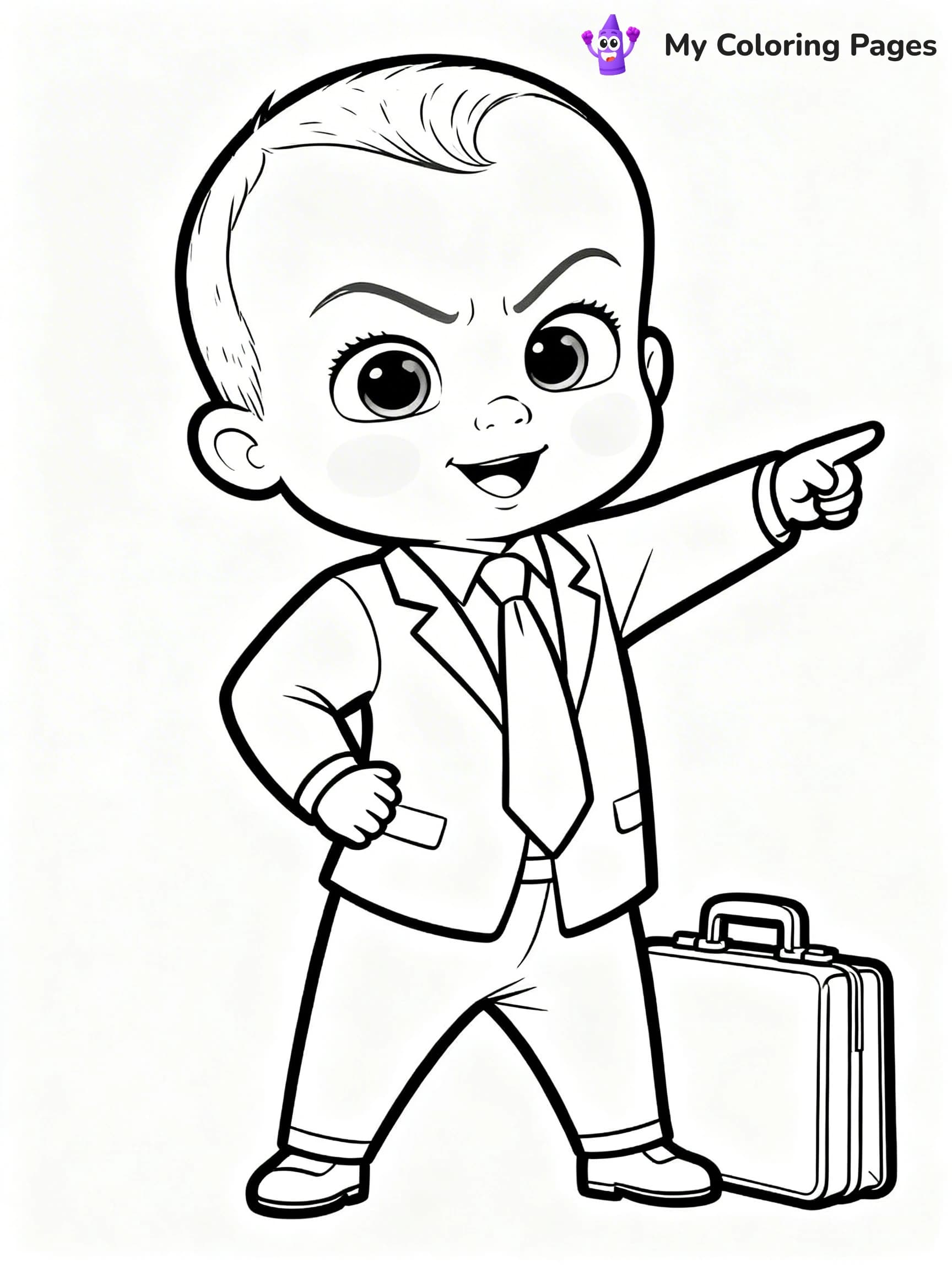 Boss Baby Coloring Pages - 10