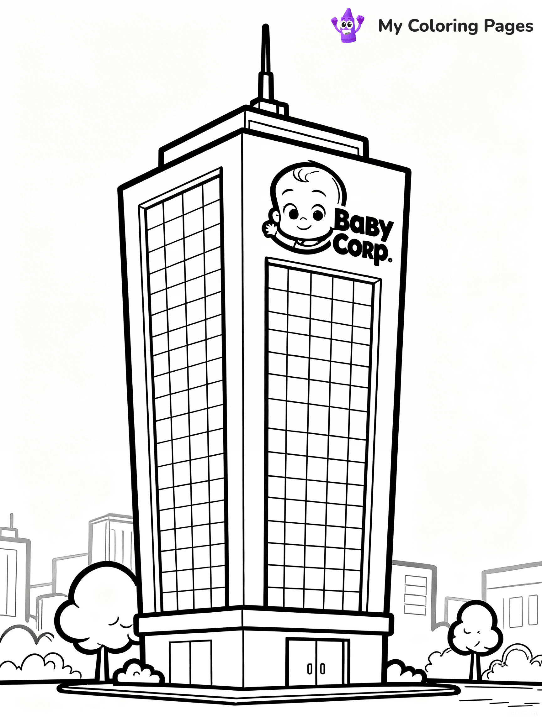 Boss Baby Coloring Pages - 7
