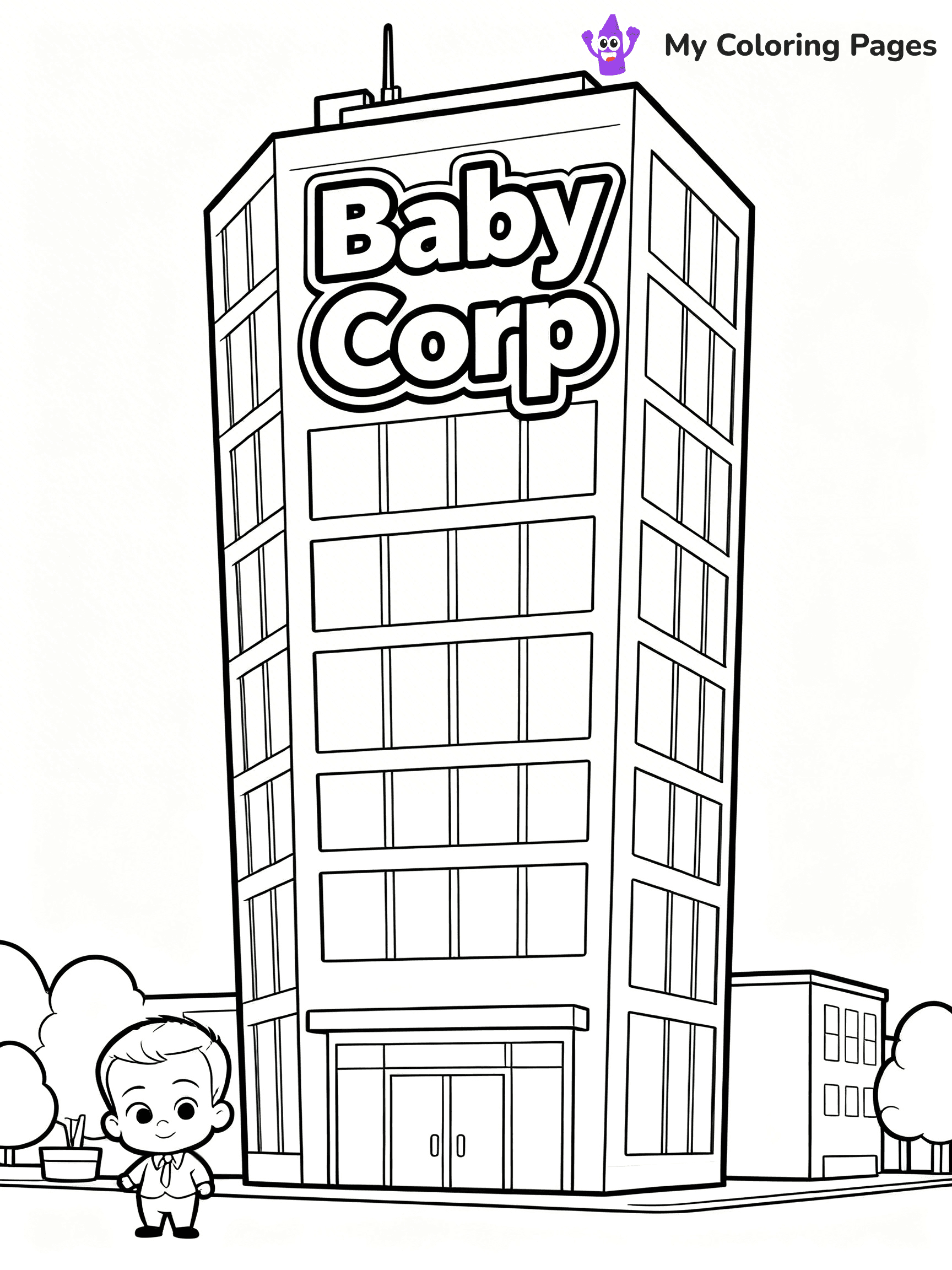 Boss Baby Coloring Pages - 5