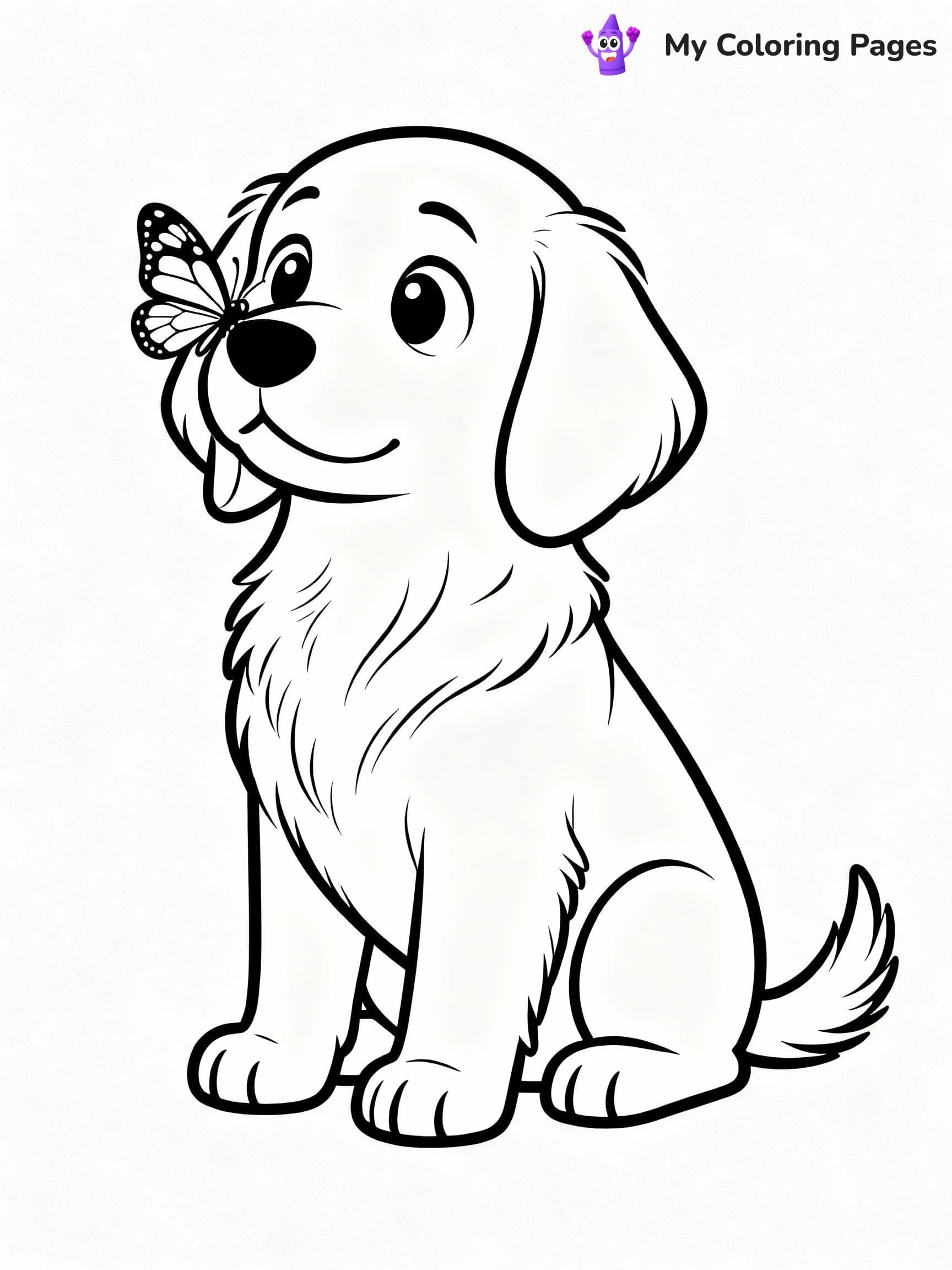 Puppy Coloring Pages - 16